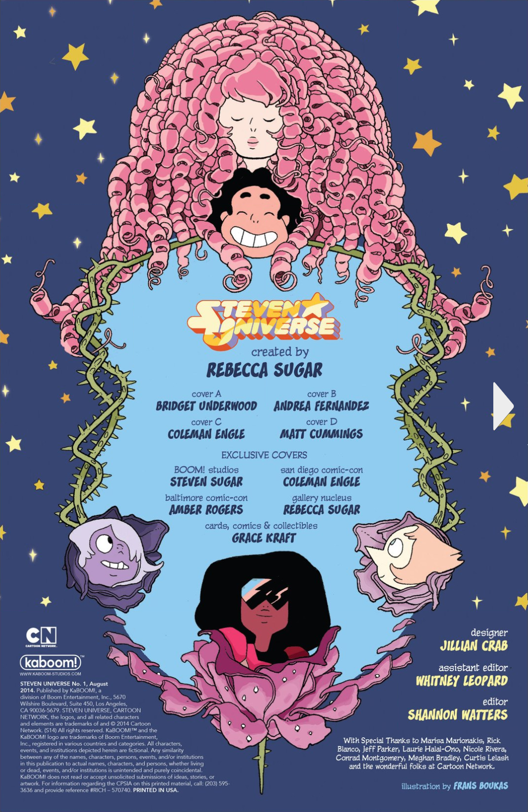 Read online Steven Universe comic -  Issue #1 - 2