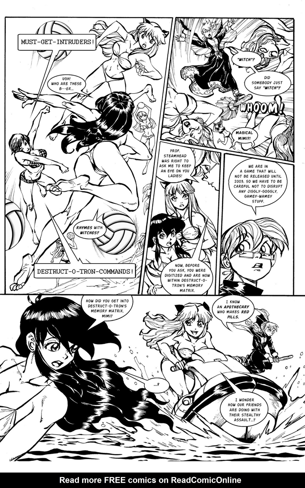Read online Super Ninja High School comic -  Issue # Full - 15