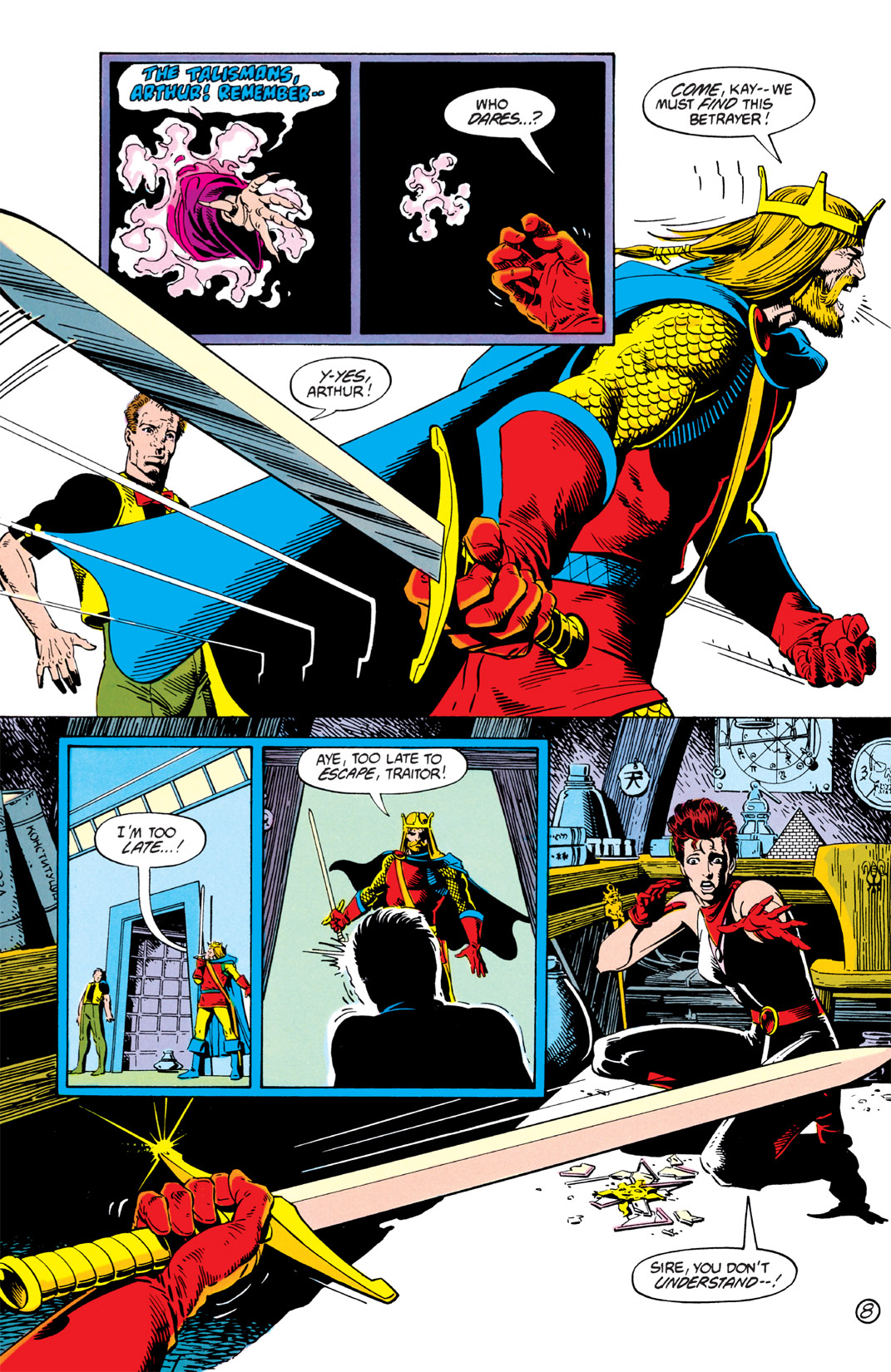 Read online Camelot 3000 comic -  Issue #8 - 10