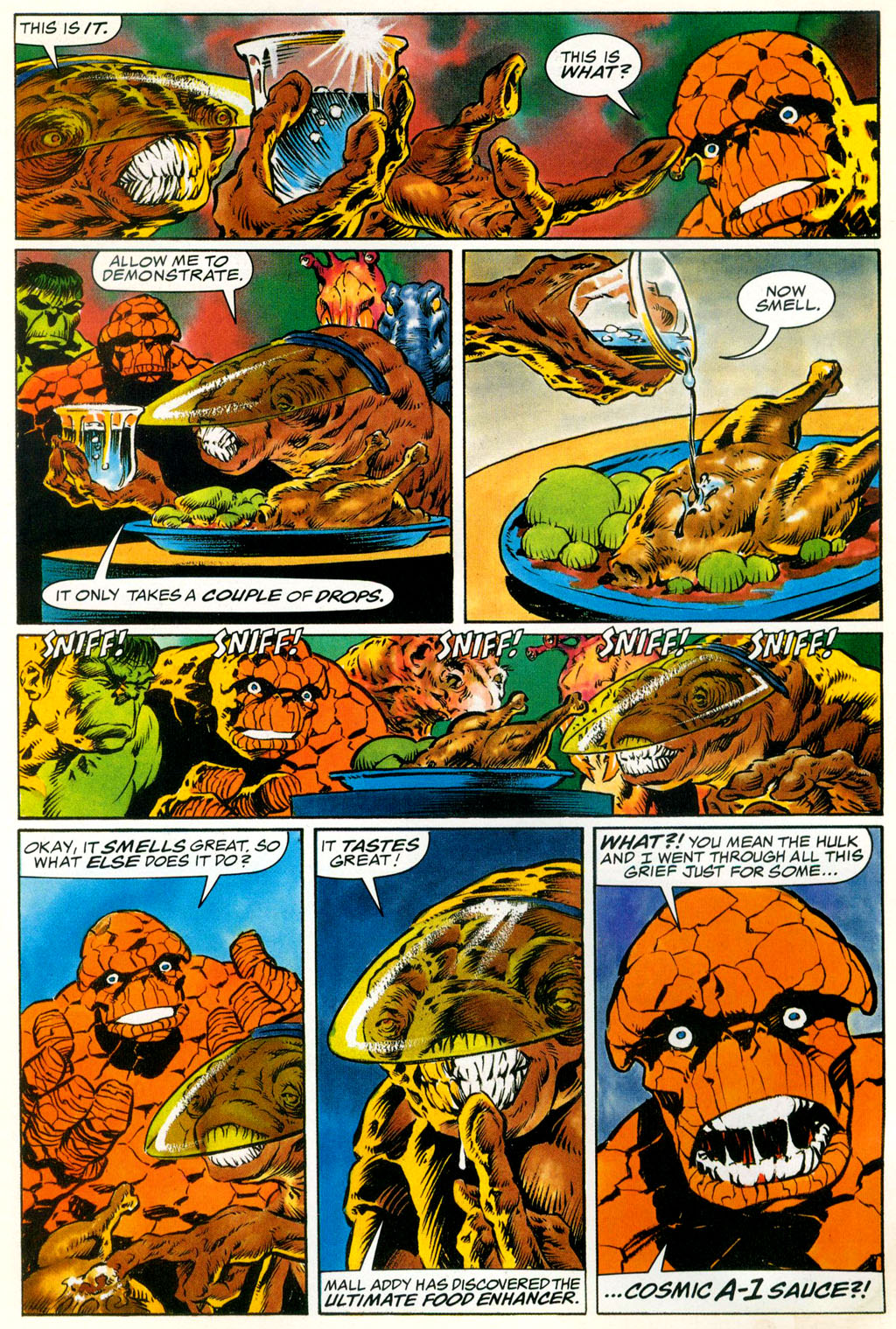Read online Marvel Graphic Novel comic -  Issue #29 - Hulk & Thing - The Big Change - 66