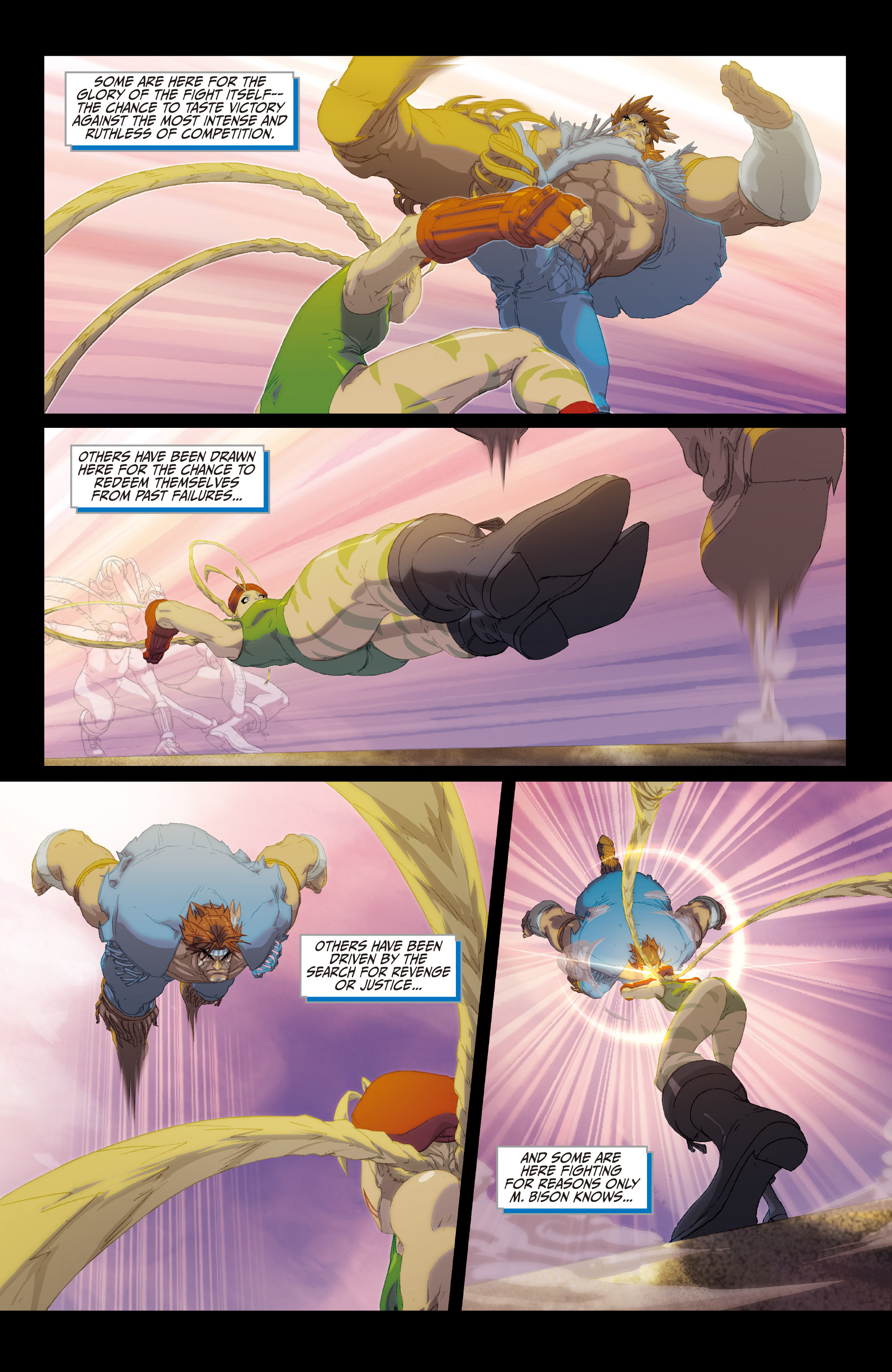 Read online Street Fighter II Turbo comic -  Issue #1 - 5