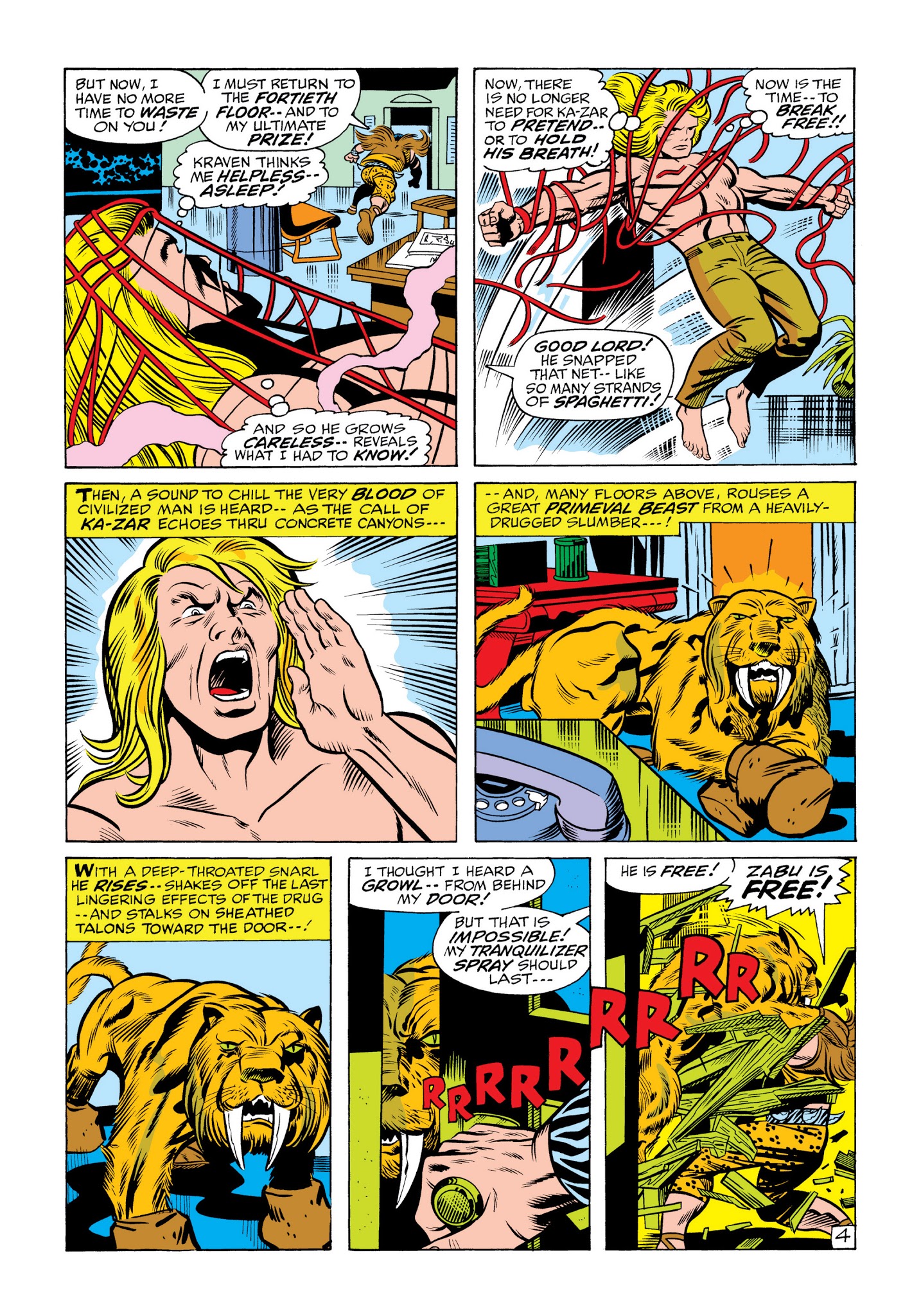 Read online Marvel Masterworks: Ka-Zar comic -  Issue # TPB 1 (Part 1) - 45