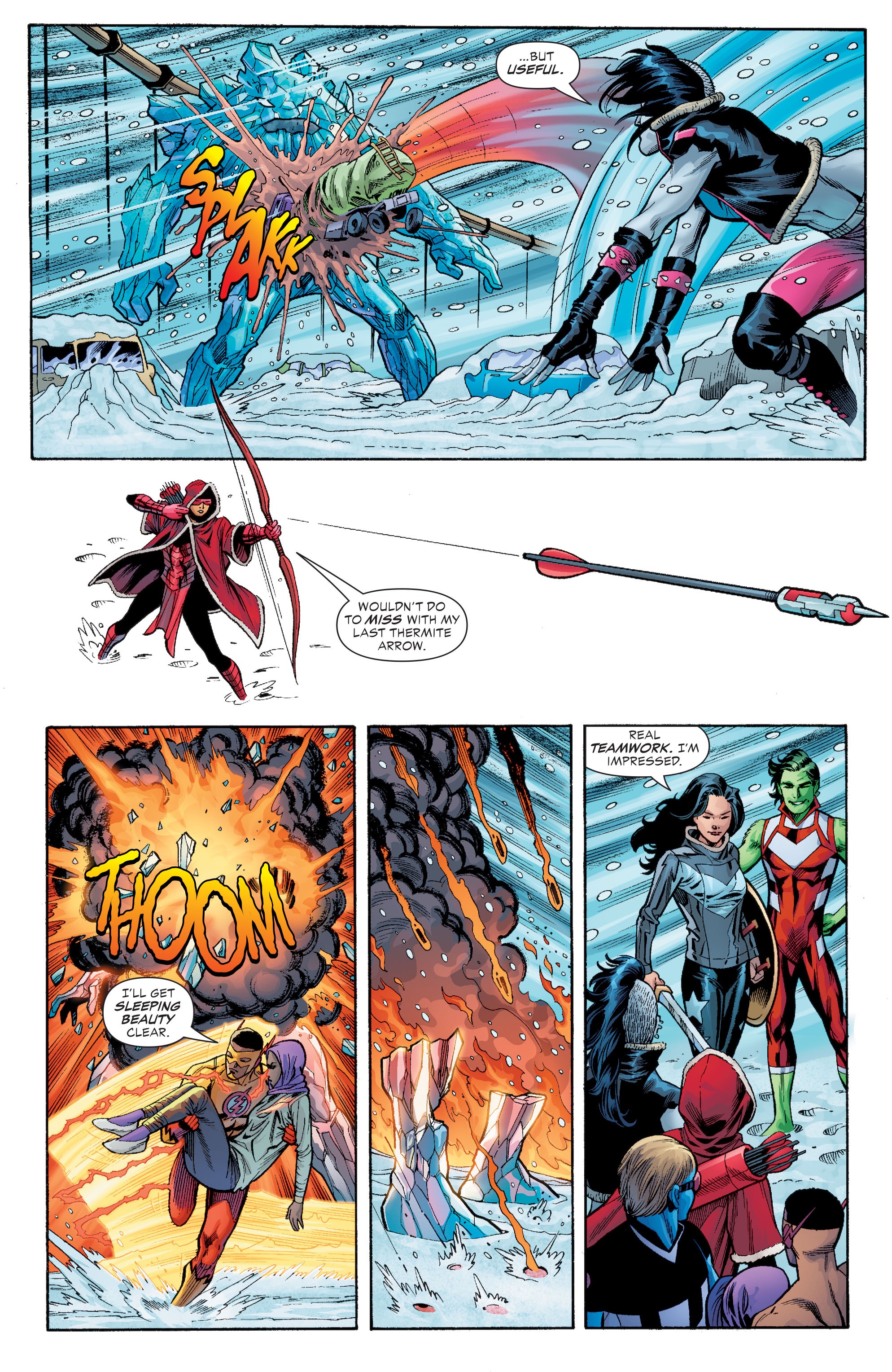 Read online Teen Titans: Endless Winter Special comic -  Issue # Full - 16