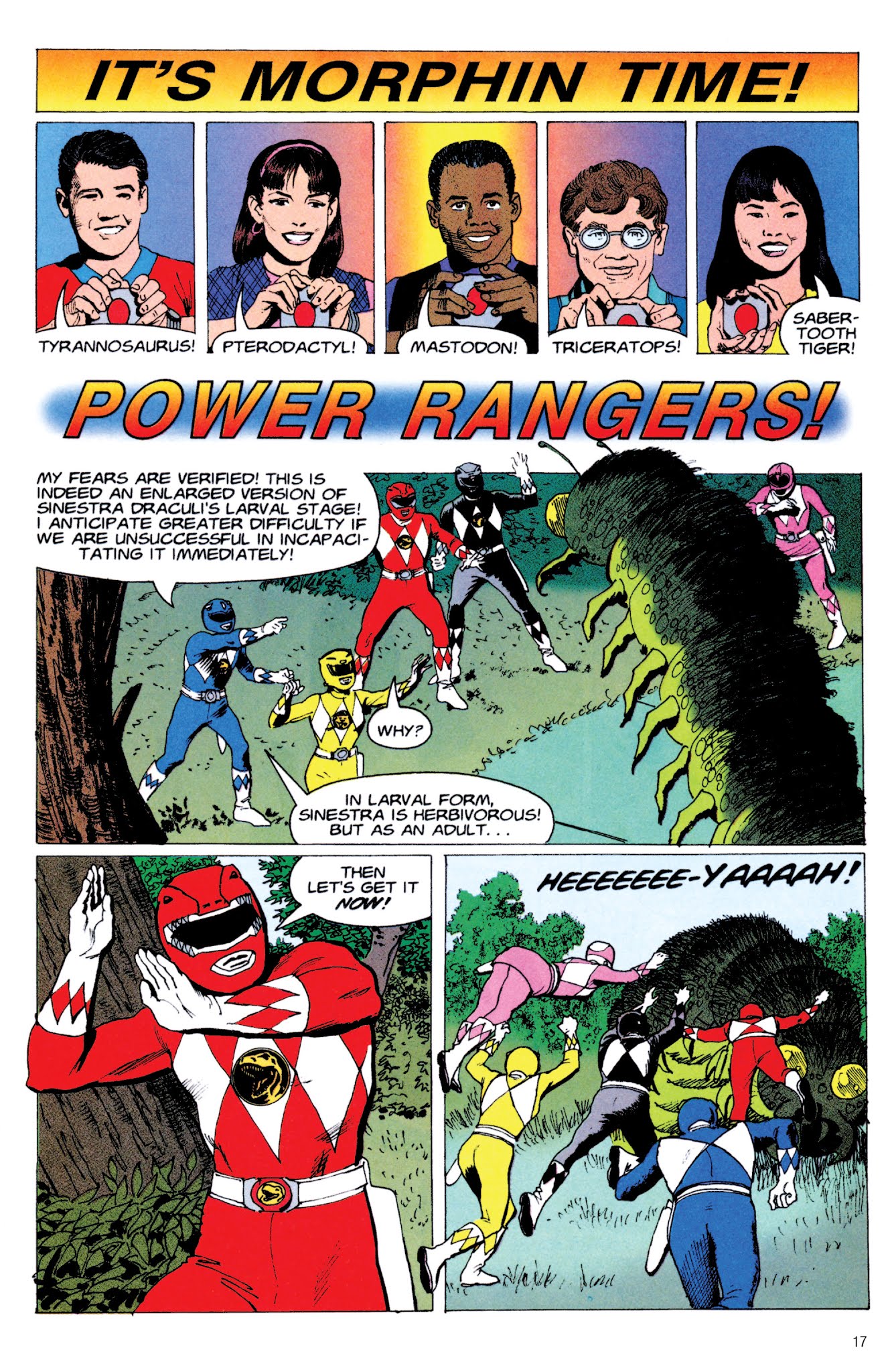 Read online Mighty Morphin Power Rangers Archive comic -  Issue # TPB 1 (Part 1) - 17