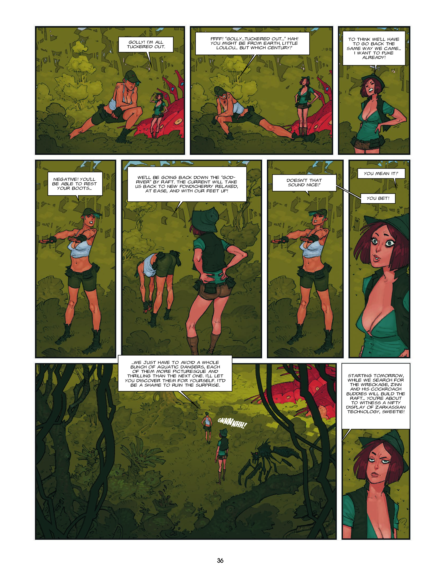 Read online Trapped on Zarkass comic -  Issue # TPB (Part 1) - 37