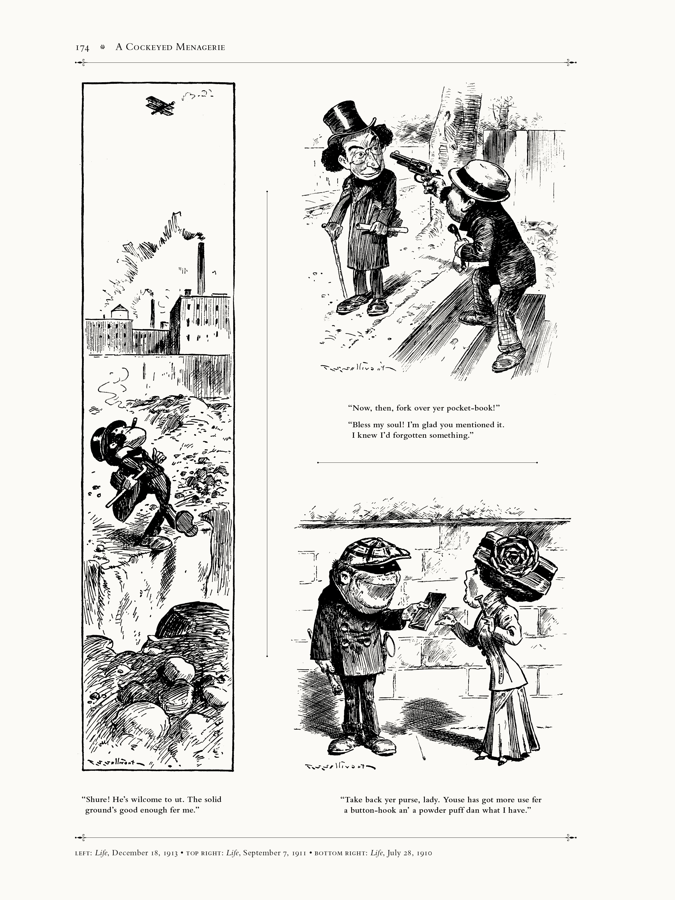 Read online A Cockeyed Menagerie: The Drawings of T.S. Sullivant comic -  Issue # TPB (Part 2) - 85