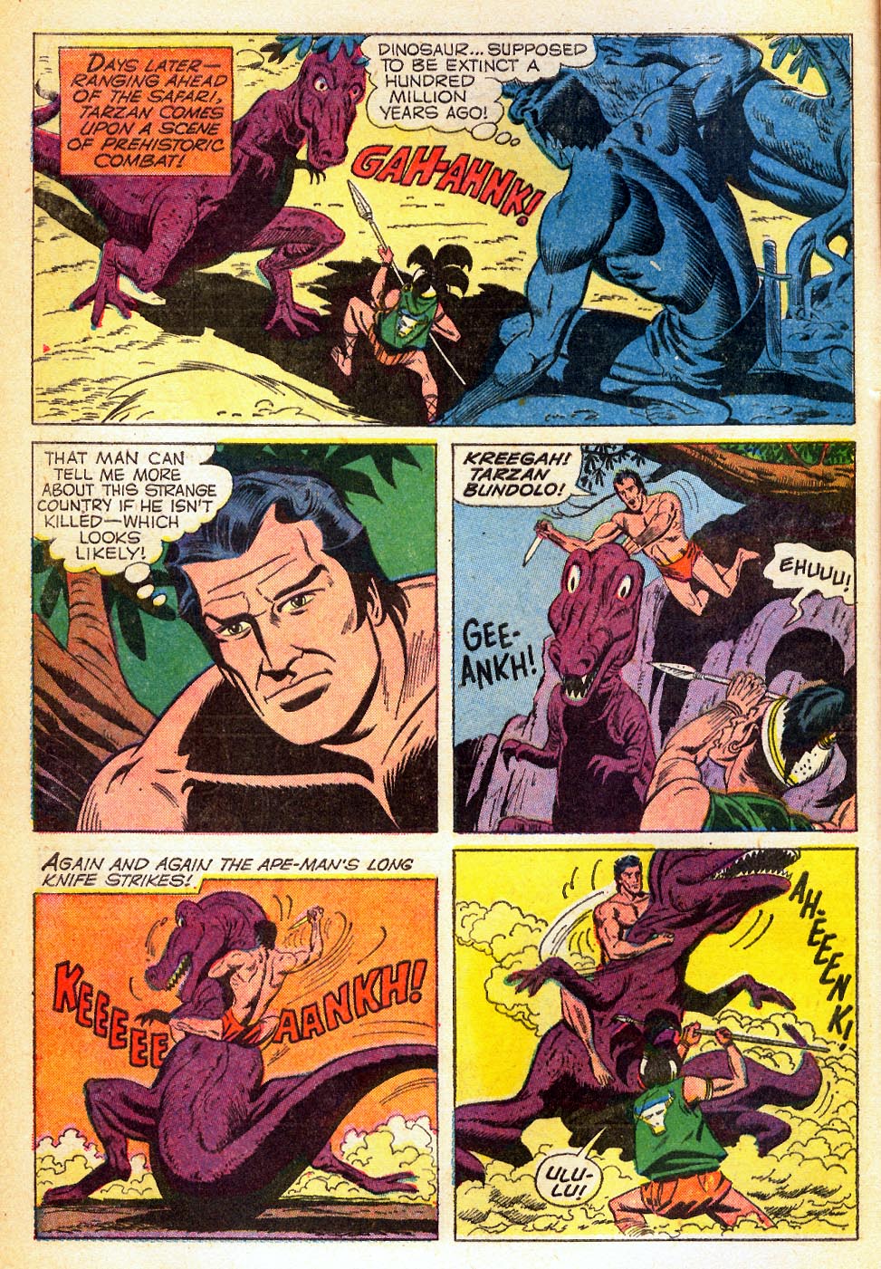 Read online Tarzan (1962) comic -  Issue #190 - 8