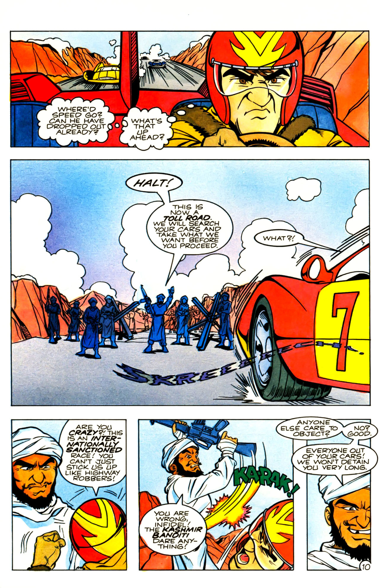 Read online The New Adventures of Speed Racer comic -  Issue #5 - 14