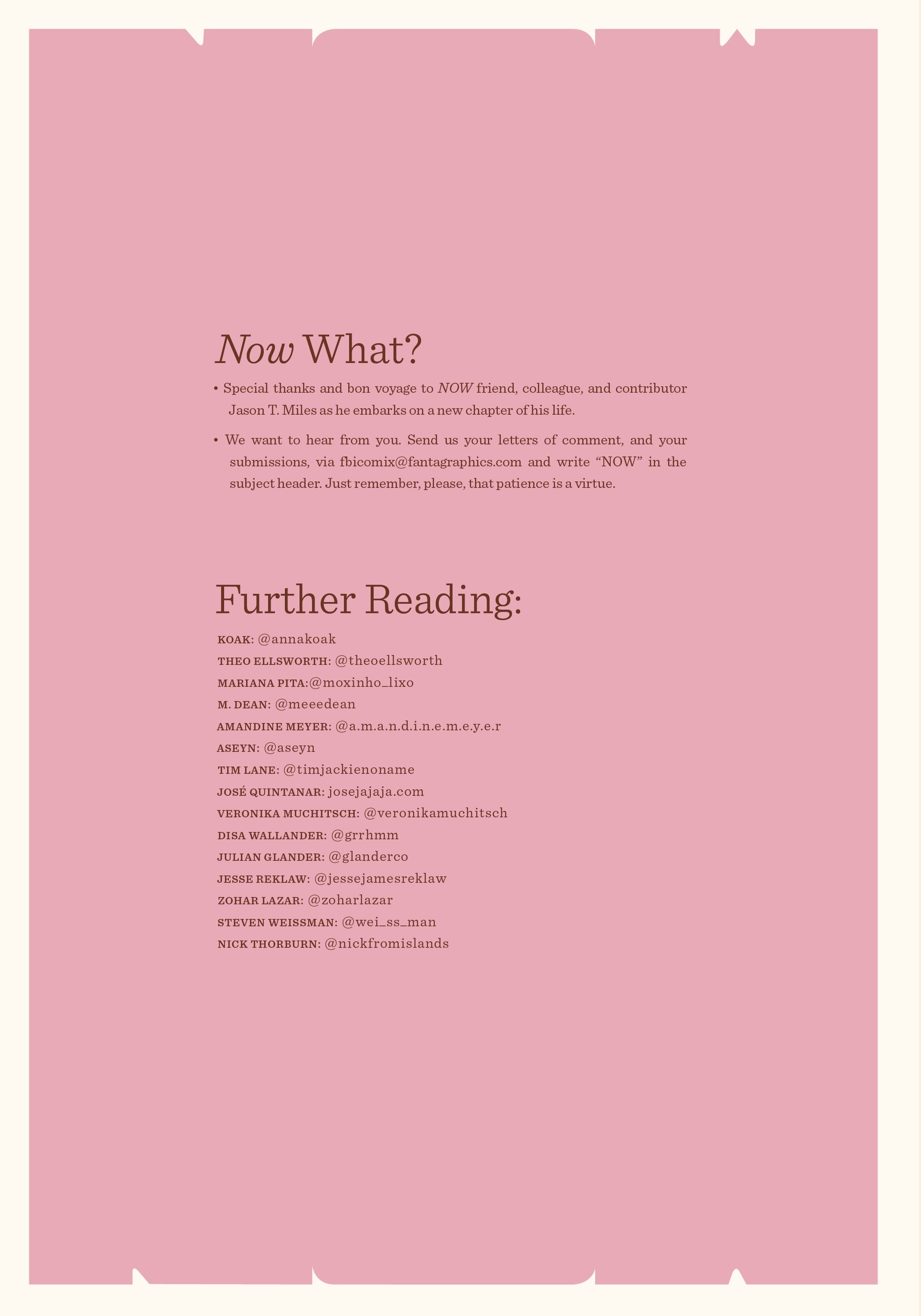 Read online Now: The New Comics Anthology comic -  Issue #6 - 5