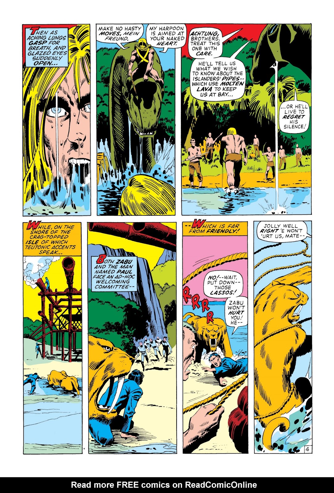 Marvel Masterworks: Ka-Zar issue TPB 1 - Page 149