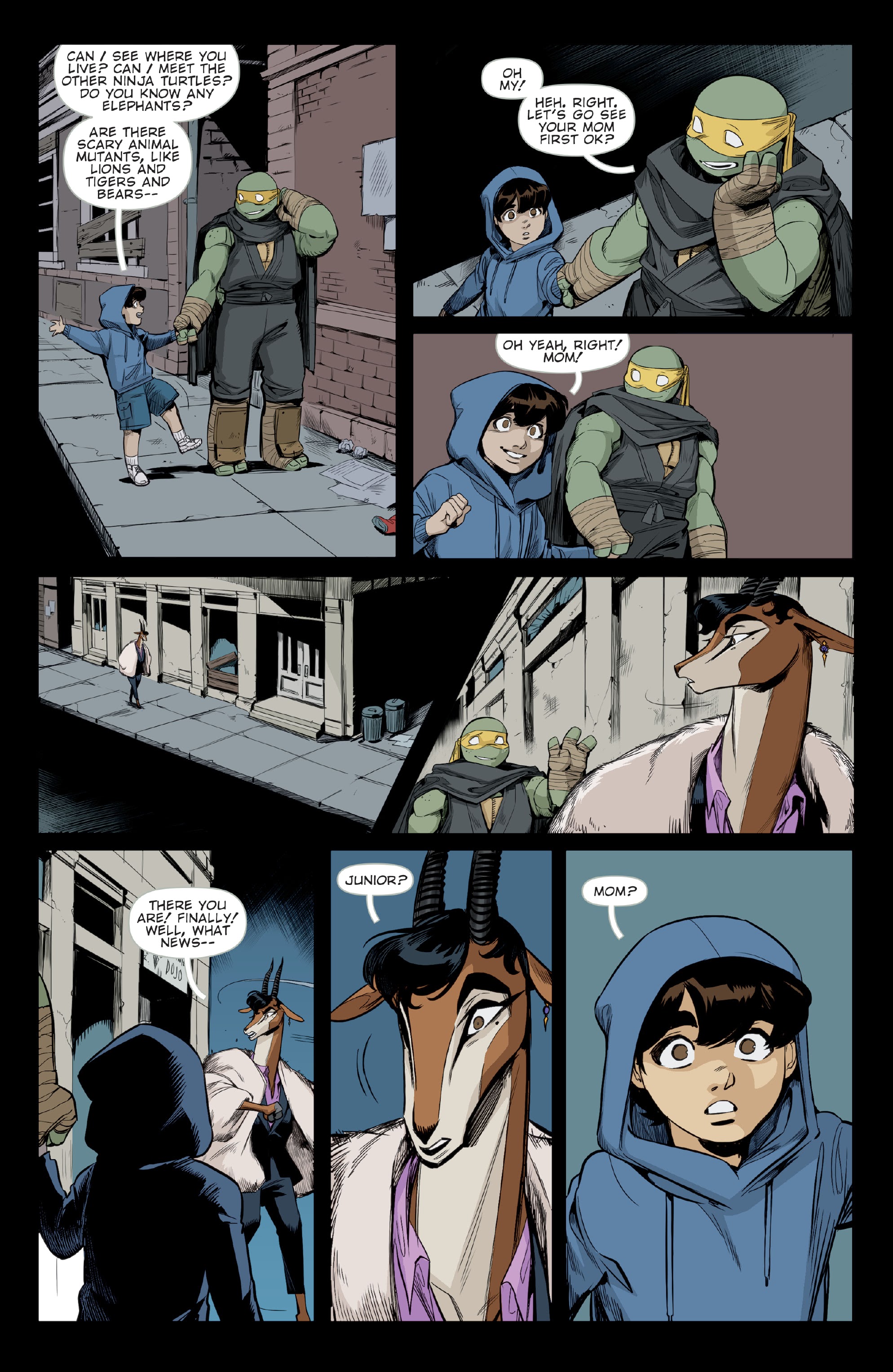 Read online Teenage Mutant Ninja Turtles: Jennika II comic -  Issue #5 - 14