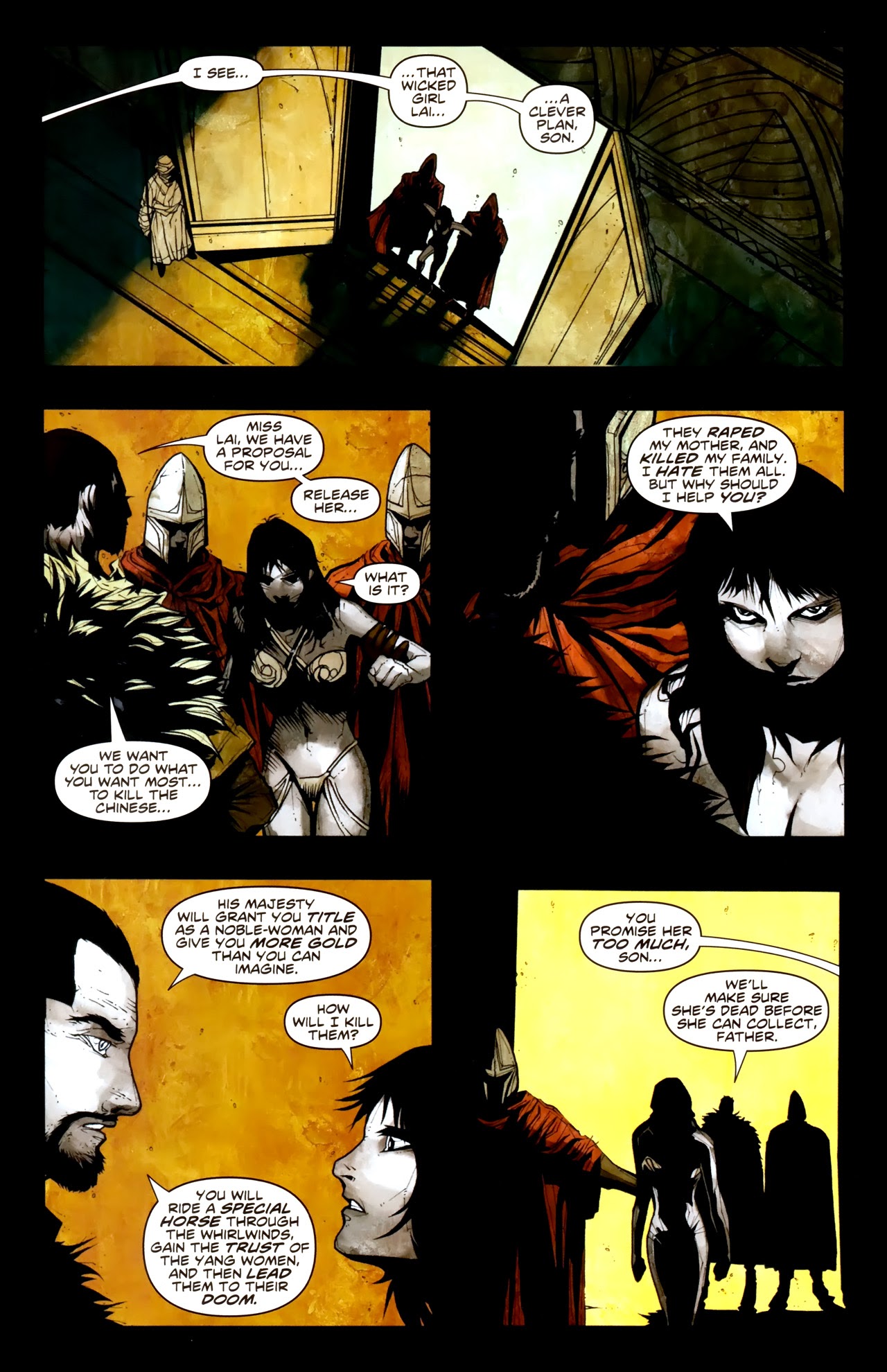 Read online Widow Warriors comic -  Issue #2 - 22
