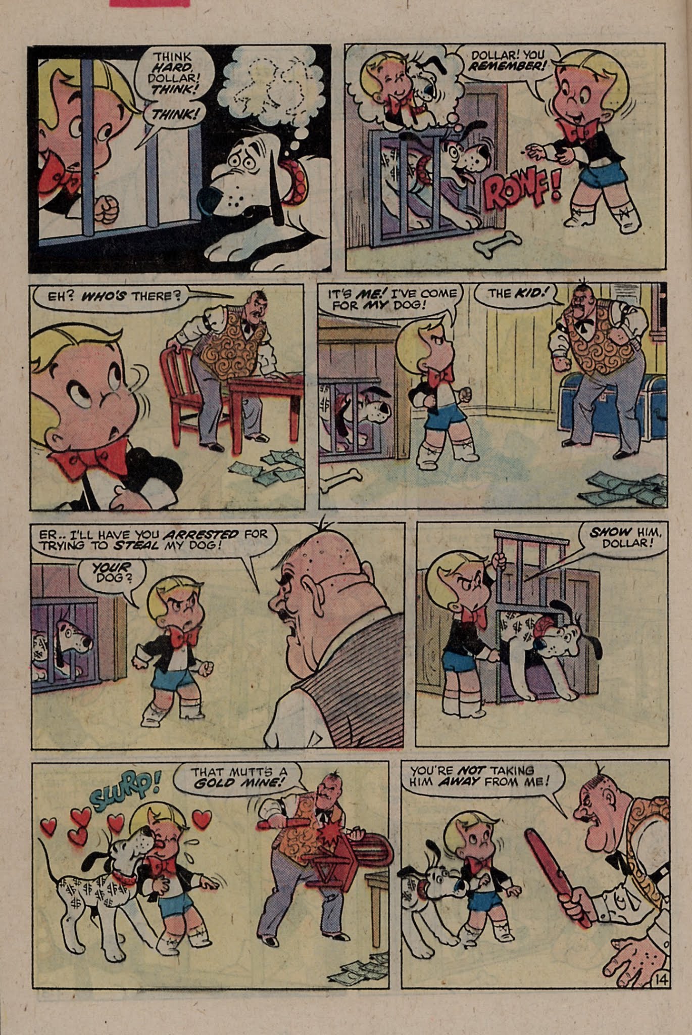 Read online Richie Rich & Dollar the Dog comic -  Issue #10 - 32