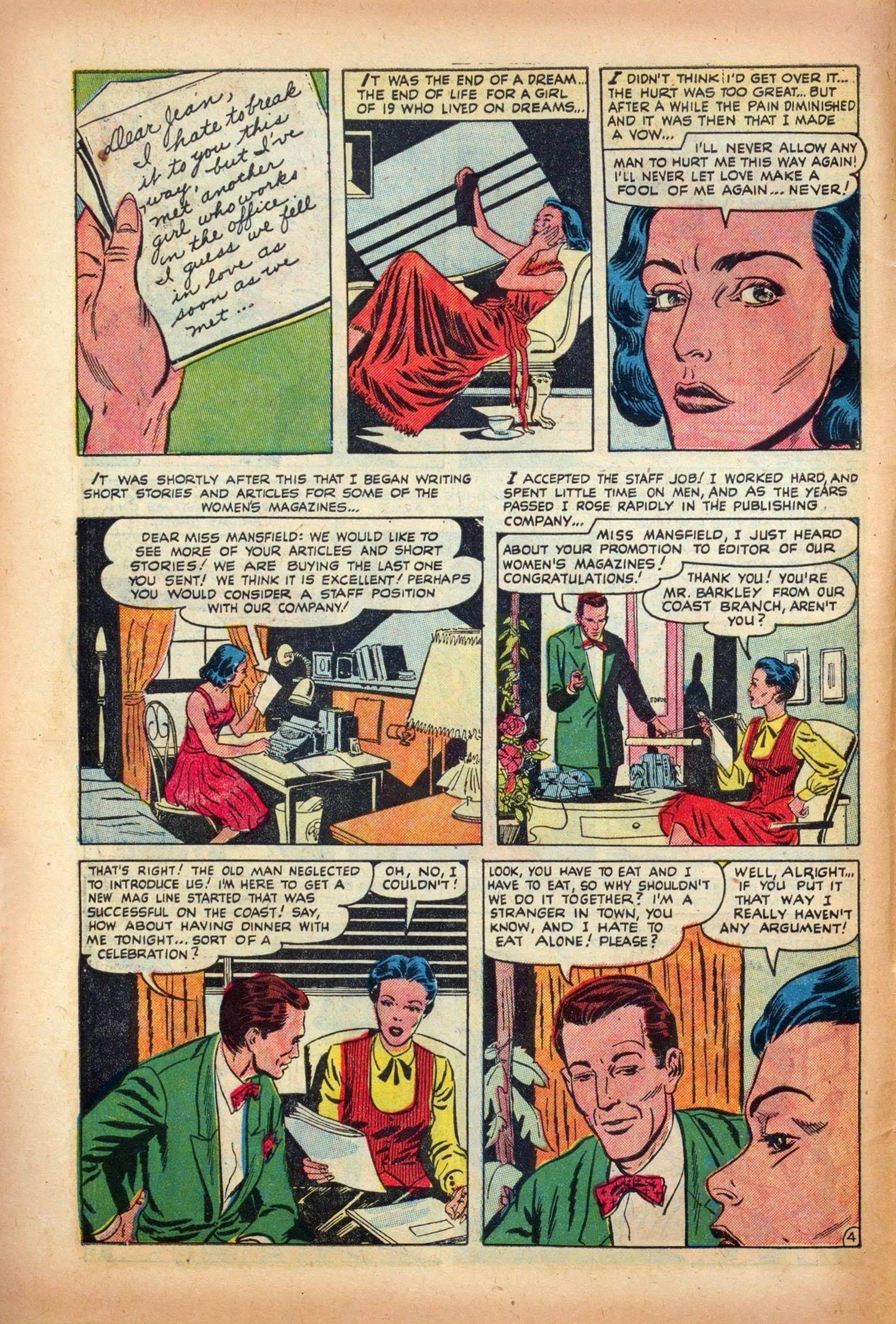 Read online Love Romances comic -  Issue #26 - 6