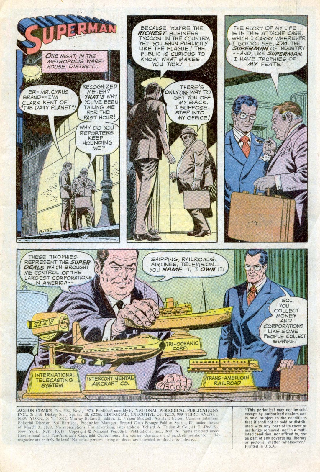 Action Comics (1938) issue 394 - Page 3