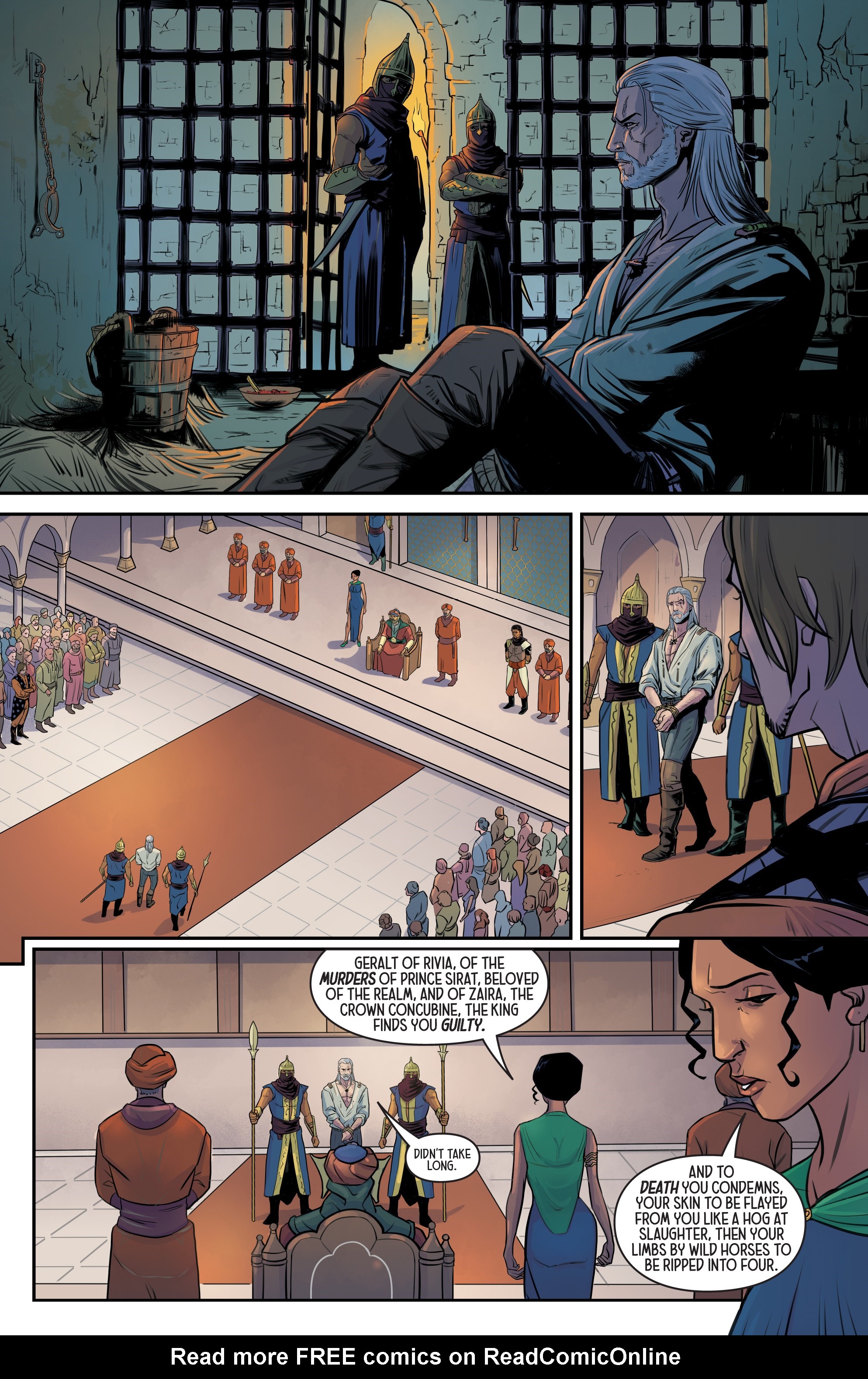 Read online The Witcher: Of Flesh and Flame comic -  Issue #4 - 3