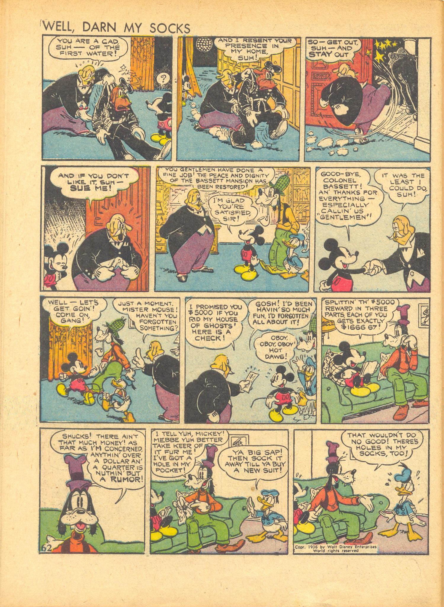 Read online Walt Disney's Comics and Stories comic -  Issue #4 - 64