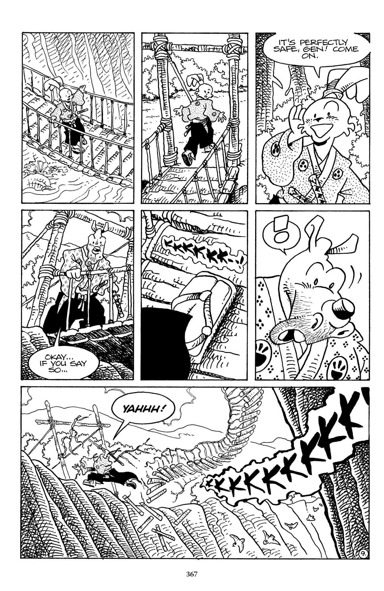 Read online The Usagi Yojimbo Saga comic -  Issue # TPB 6 - 365