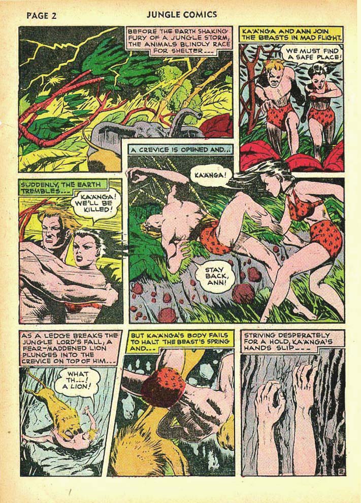 Read online Jungle Comics comic -  Issue #25 - 4
