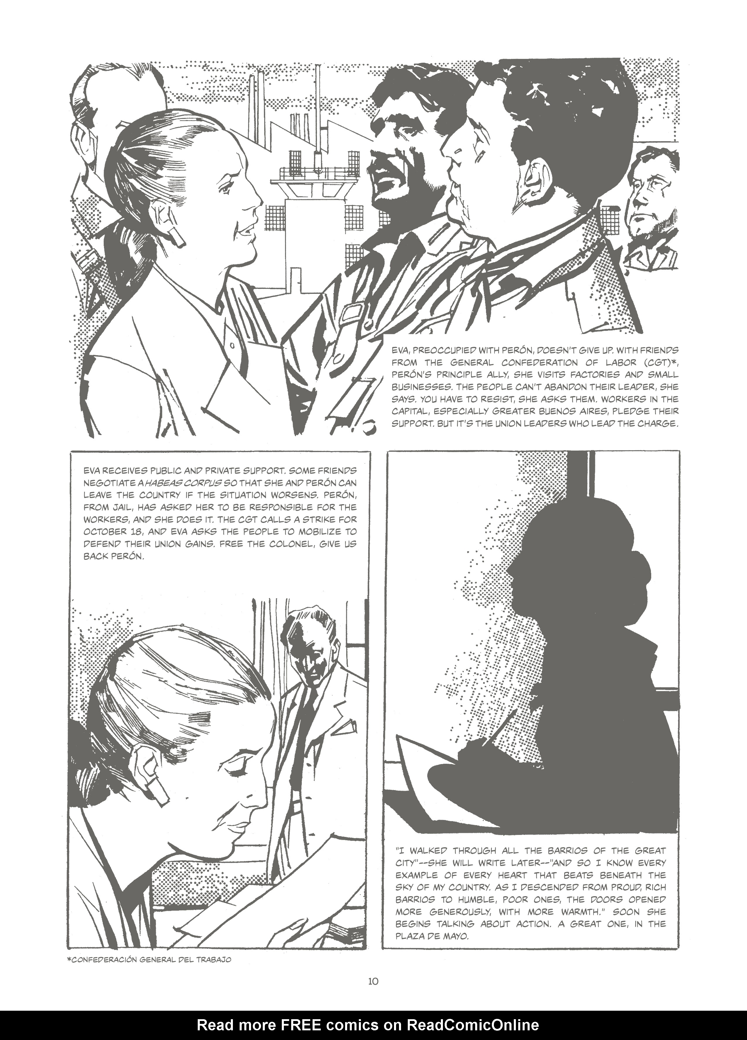 Read online Evita, the Life and Work of Eva Perón comic -  Issue # TPB - 15