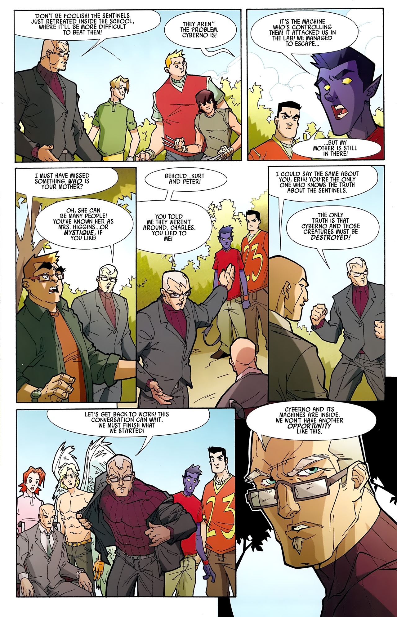 Read online X-Campus comic -  Issue #4 - 33