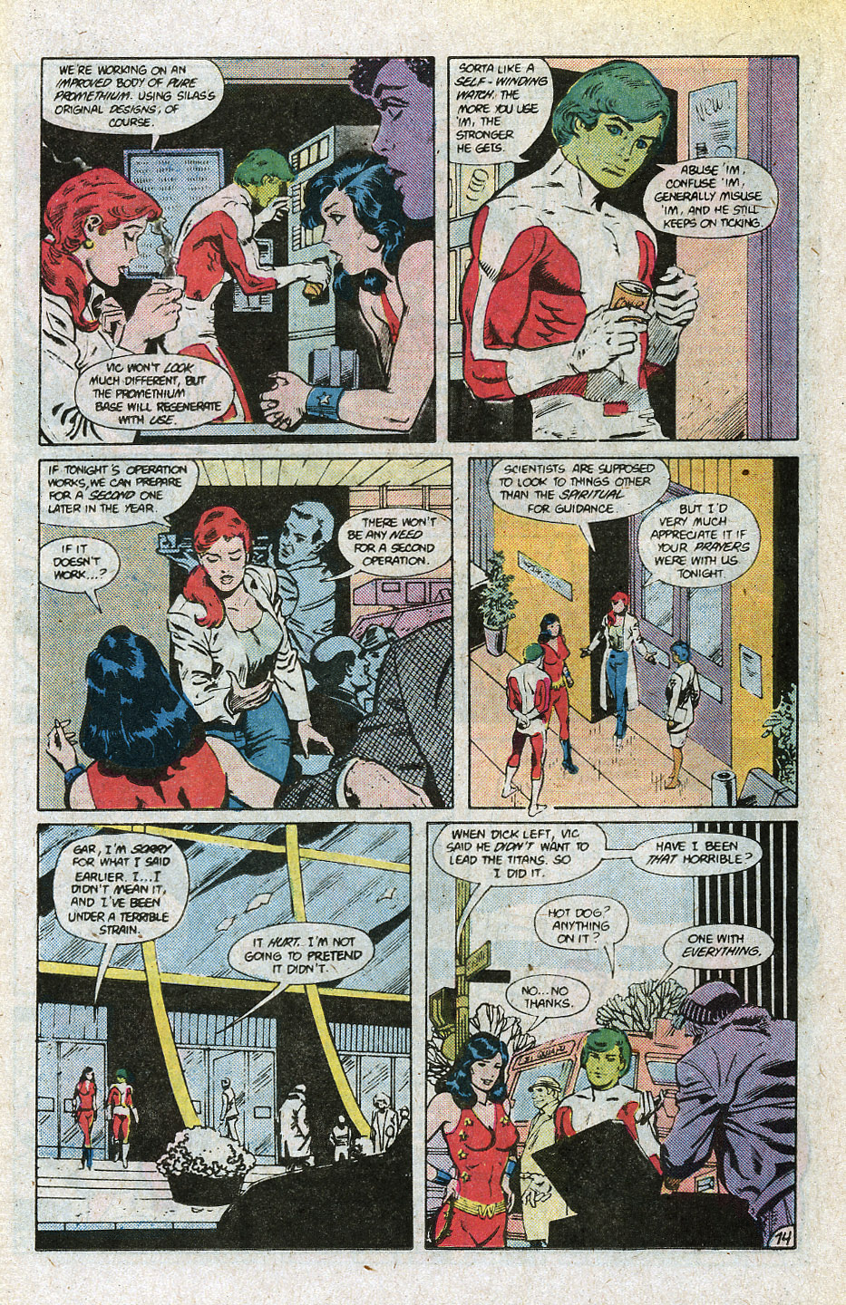 Read online Tales of the Teen Titans comic -  Issue #78 - 15