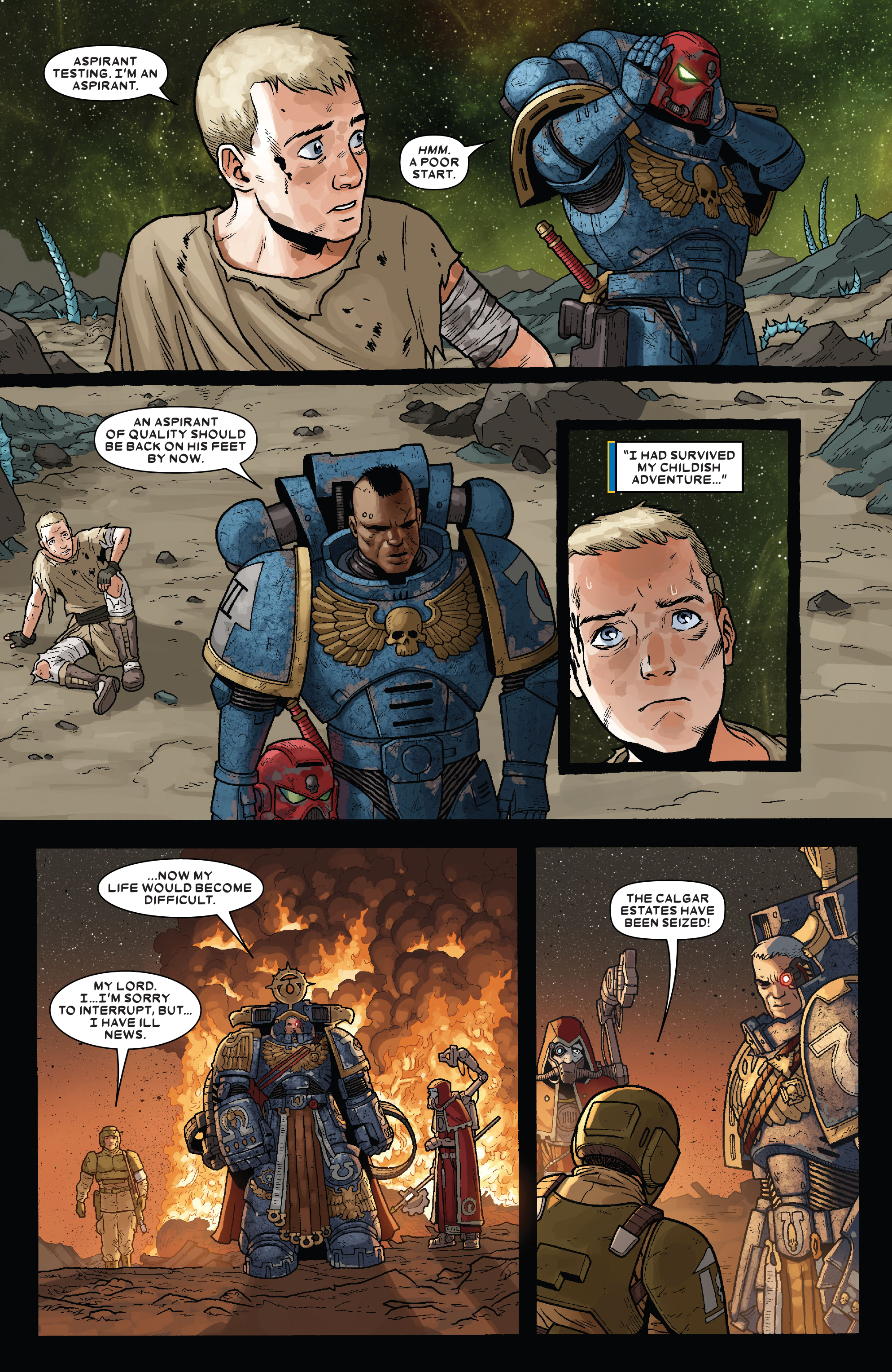 Read online Warhammer 40,000: Marneus Calgar comic -  Issue #3 - 21
