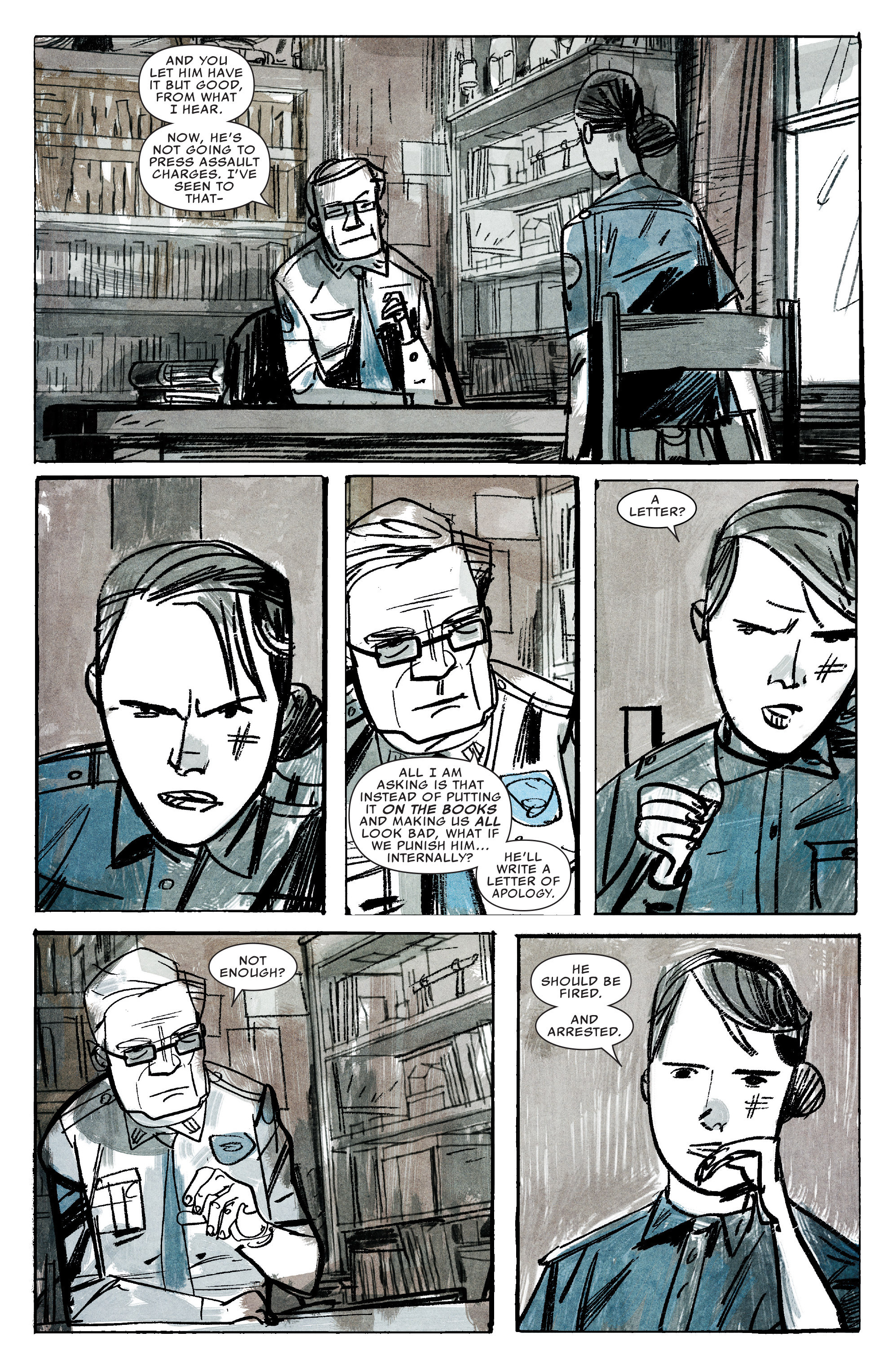 Read online Scarlet comic -  Issue #10 - 9