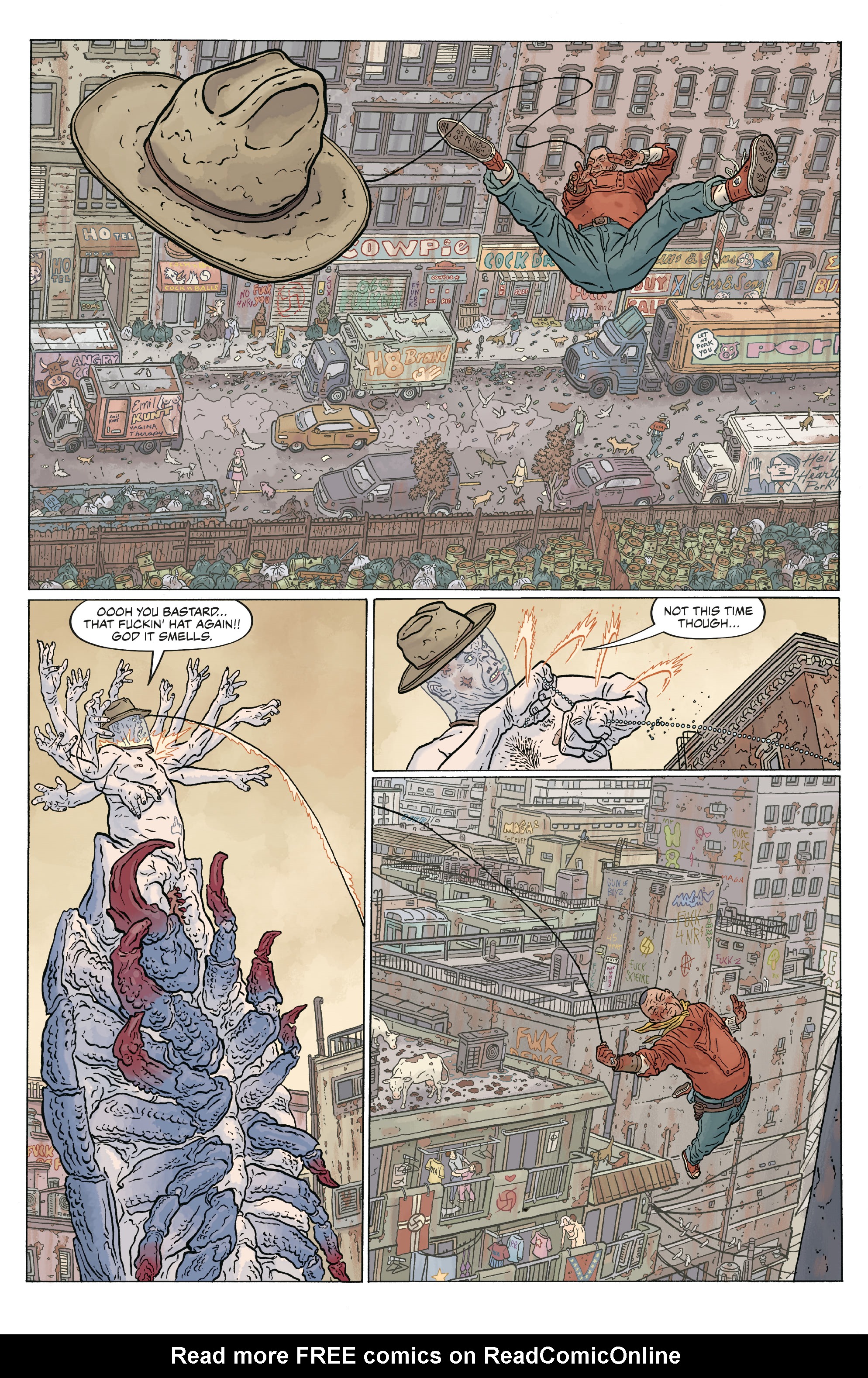 Read online Shaolin Cowboy: Cruel to Be Kin comic -  Issue #6 - 18