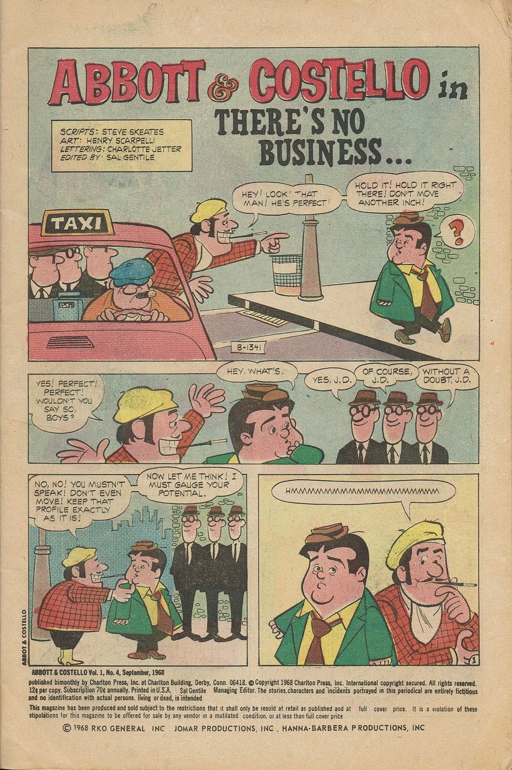 Read online Abbott & Costello comic -  Issue #4 - 3