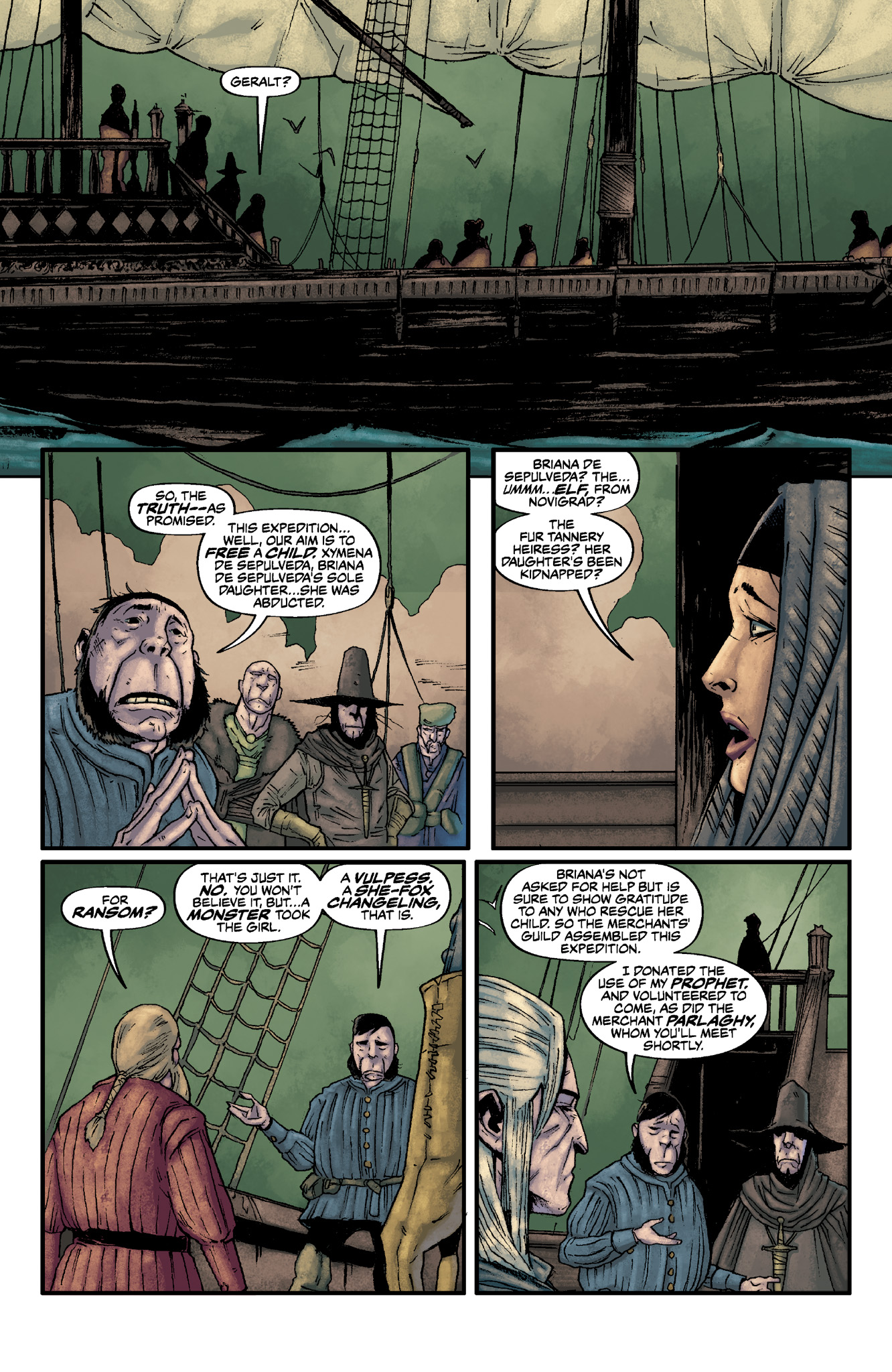 Read online The Witcher: Fox Children comic -  Issue #1 - 14