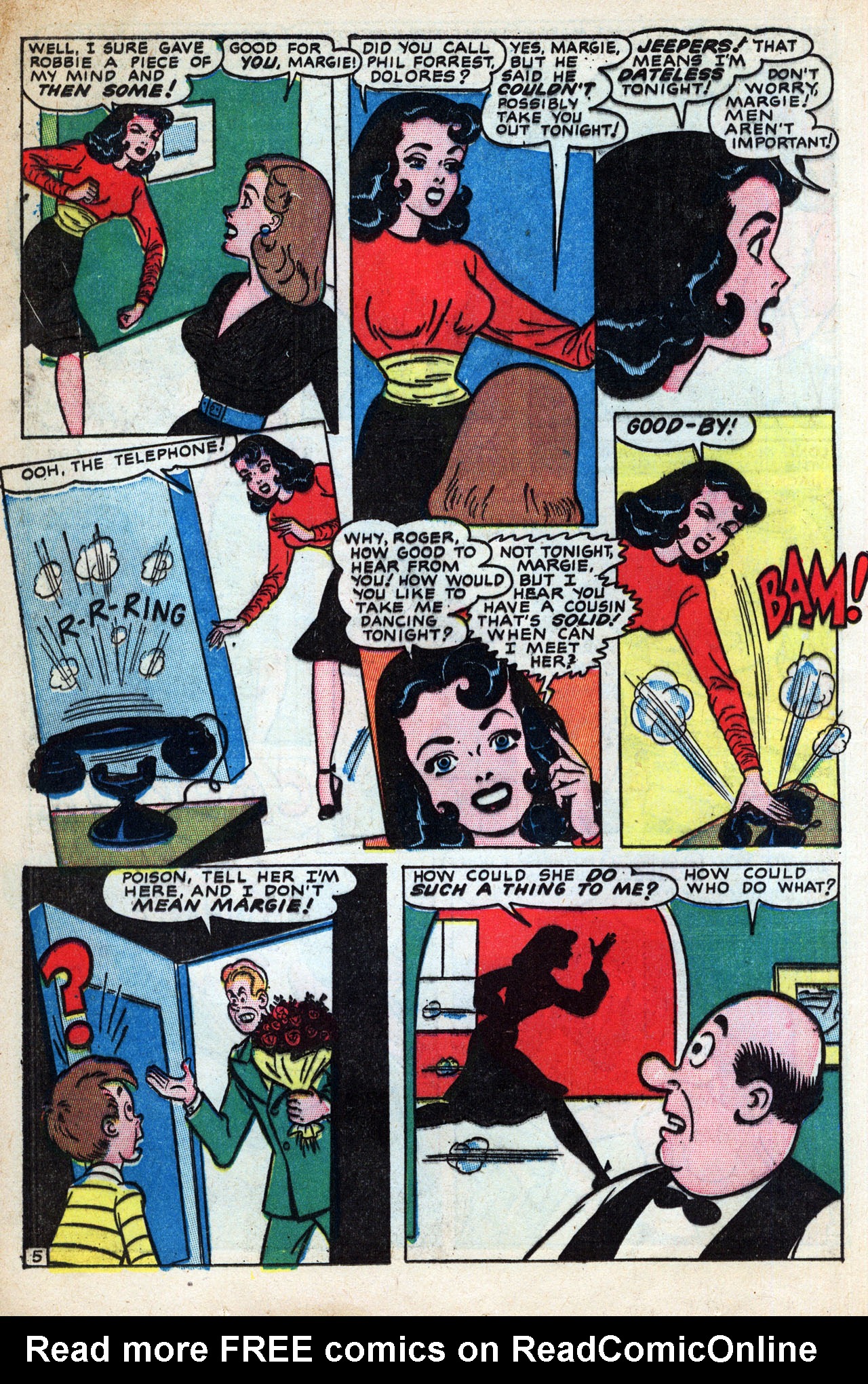 Read online Patsy Walker comic -  Issue #17 - 18