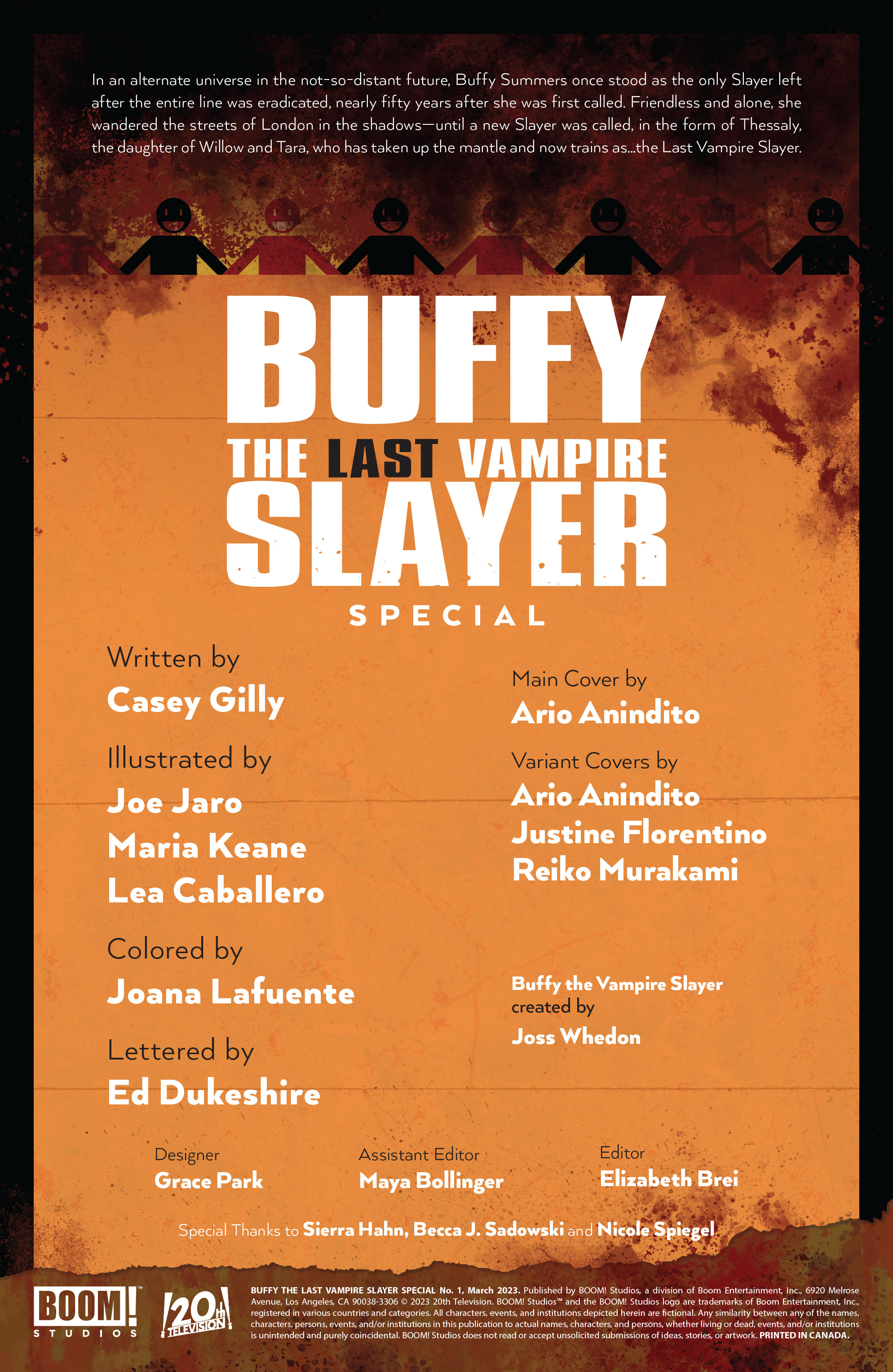 Read online Buffy the Last Vampire Slayer Special comic -  Issue # Full - 2
