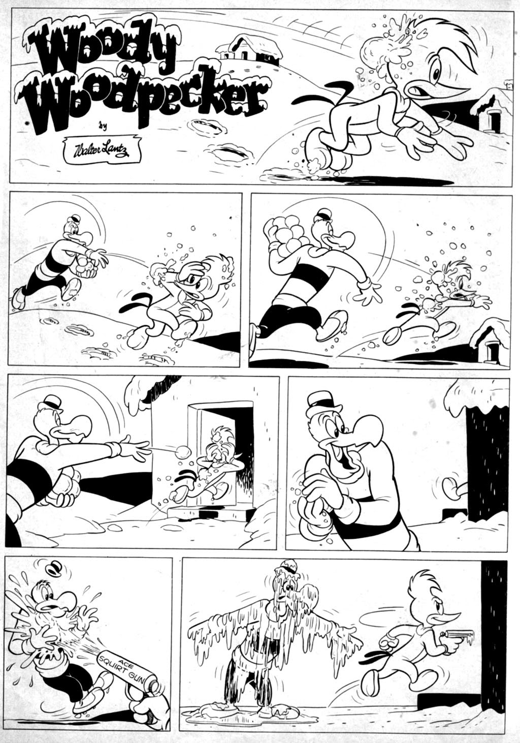 Read online Walter Lantz Woody Woodpecker (1952) comic -  Issue #34 - 35