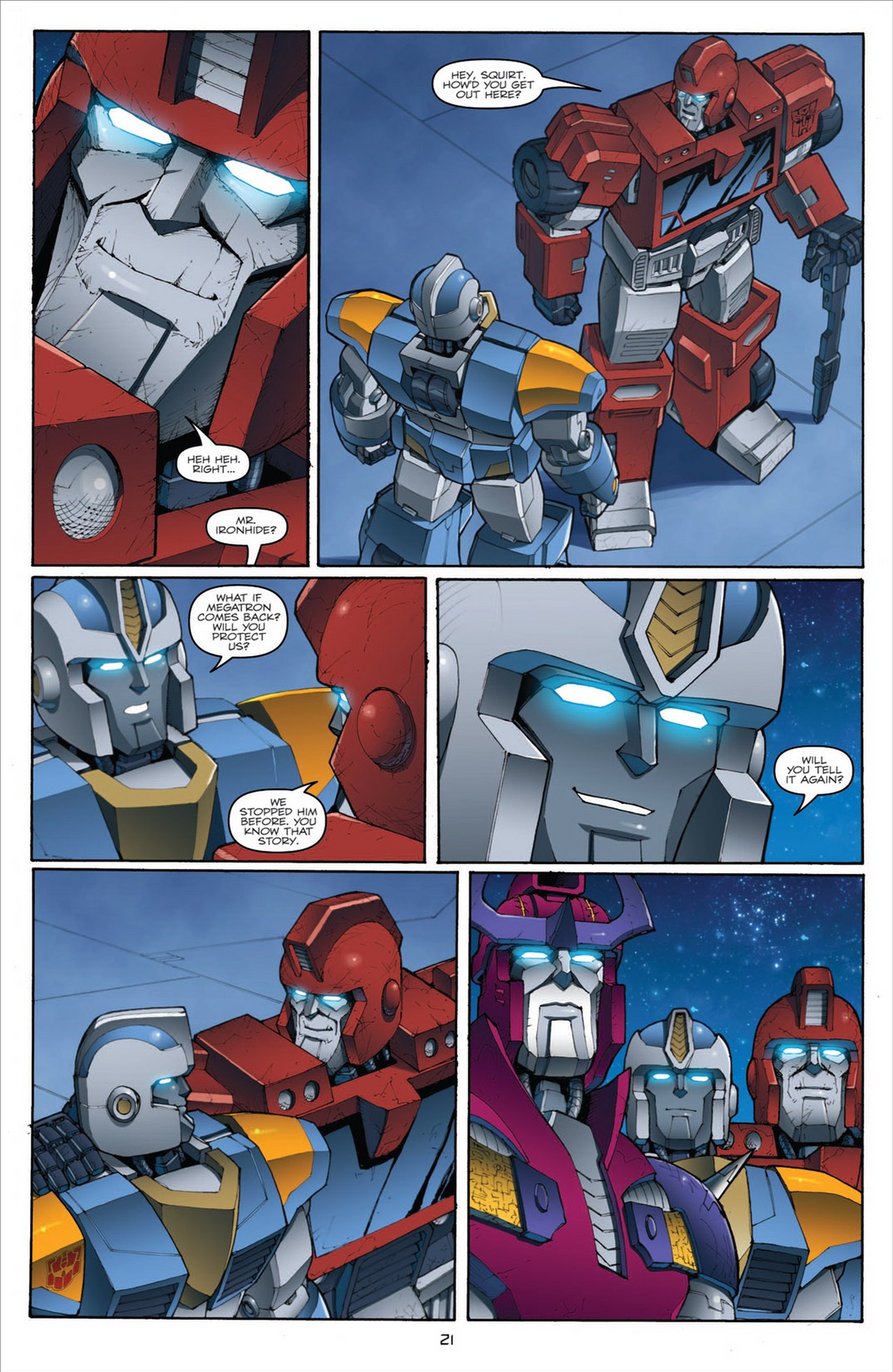 Read online The Transformers (2009) comic -  Issue #31 - 25