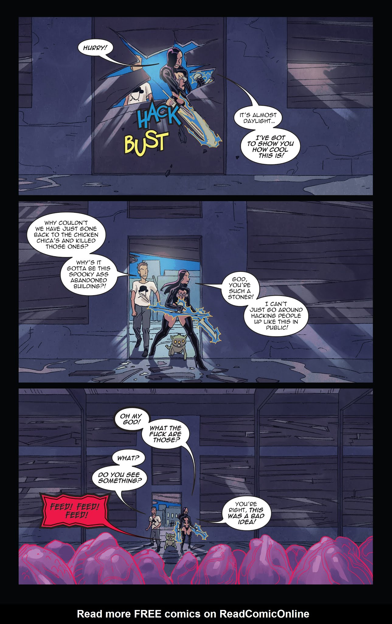 Read online Vampblade Season 3 comic -  Issue #7 - 19