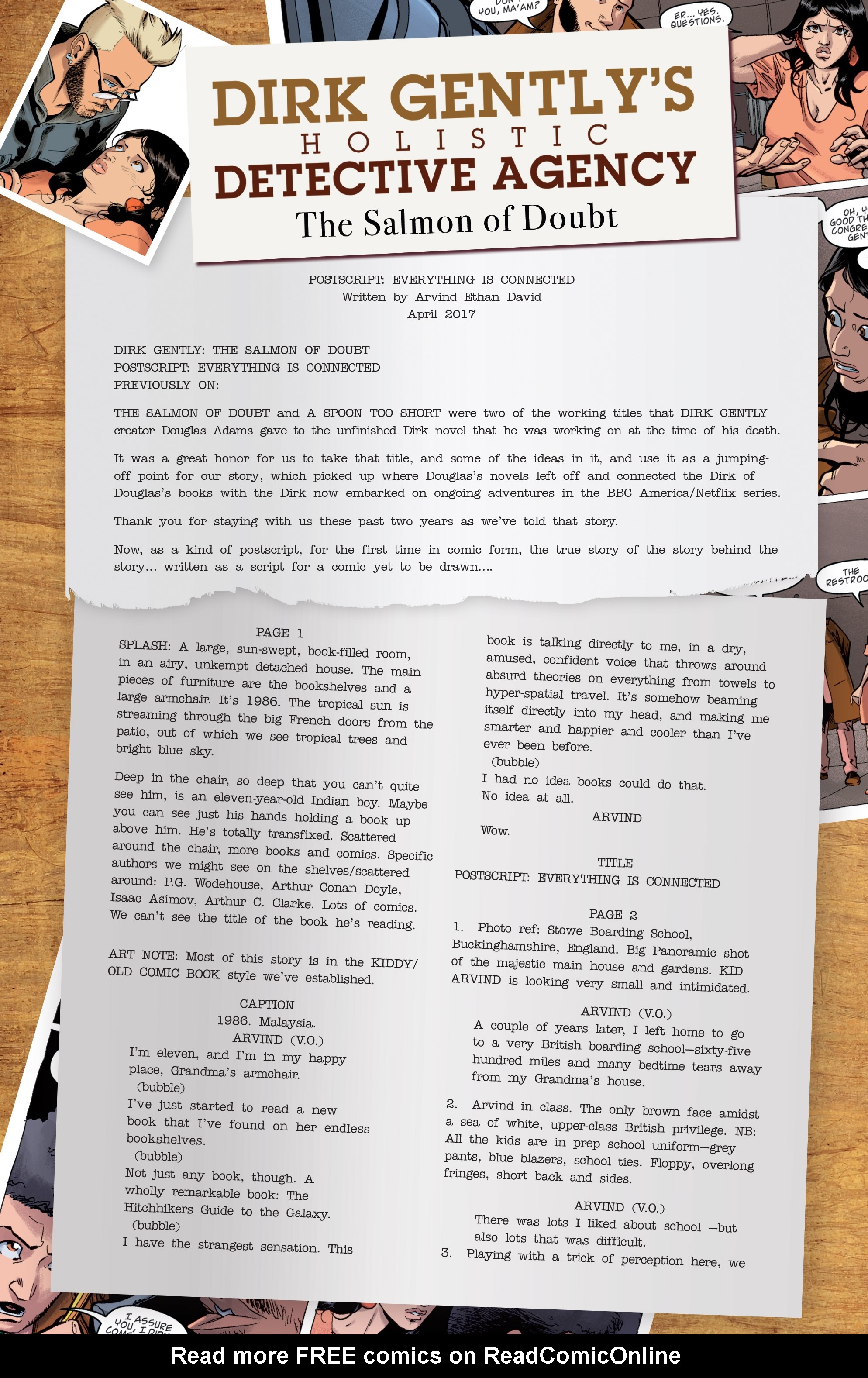 Read online Dirk Gently's Holistic Detective Agency: The Salmon of Doubt comic -  Issue # TPB 2 - 89