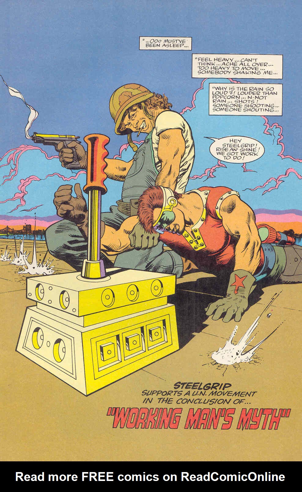 Read online Steelgrip Starkey comic -  Issue #2 - 3