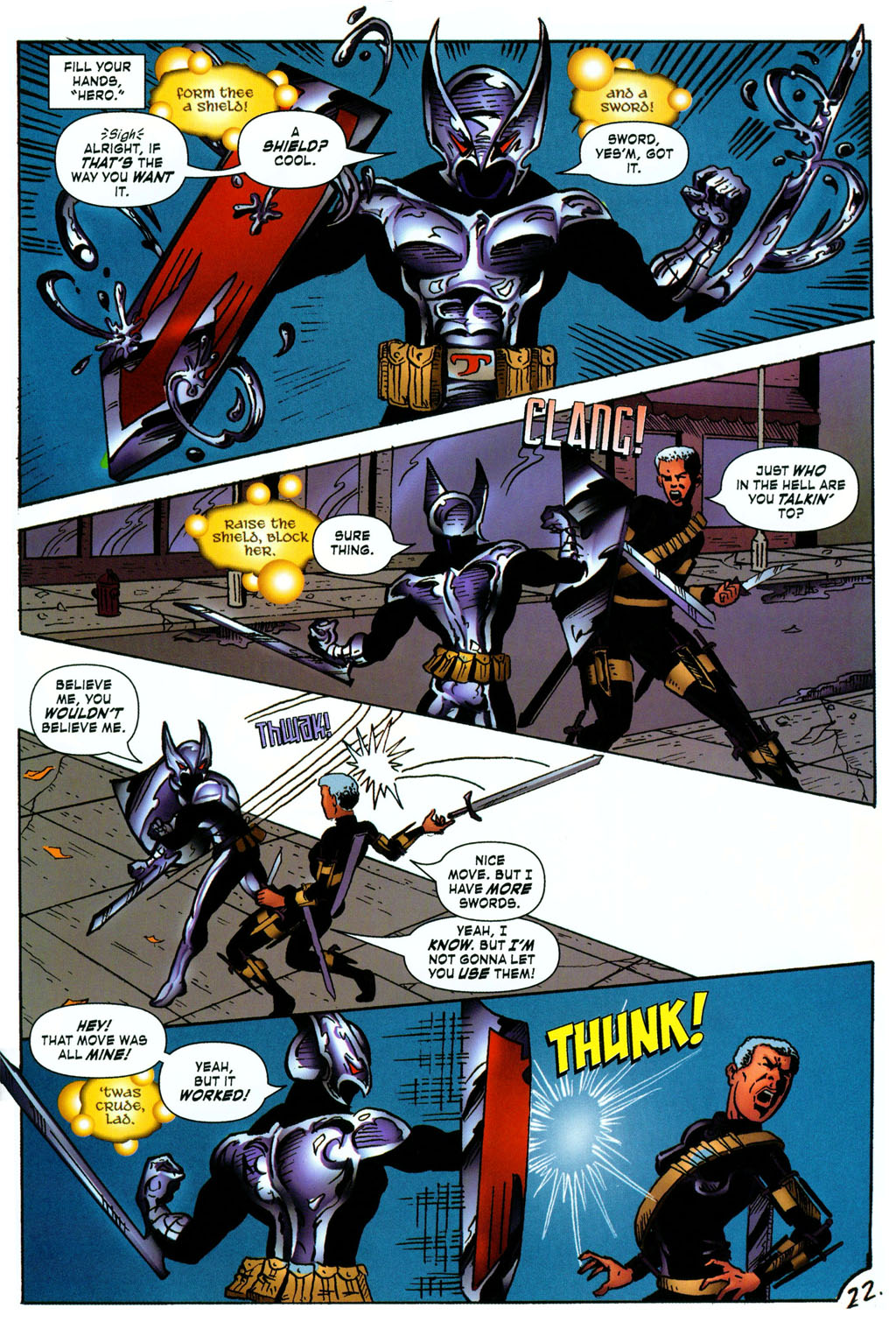 Read online The Return of Shadowhawk comic -  Issue # Full - 23
