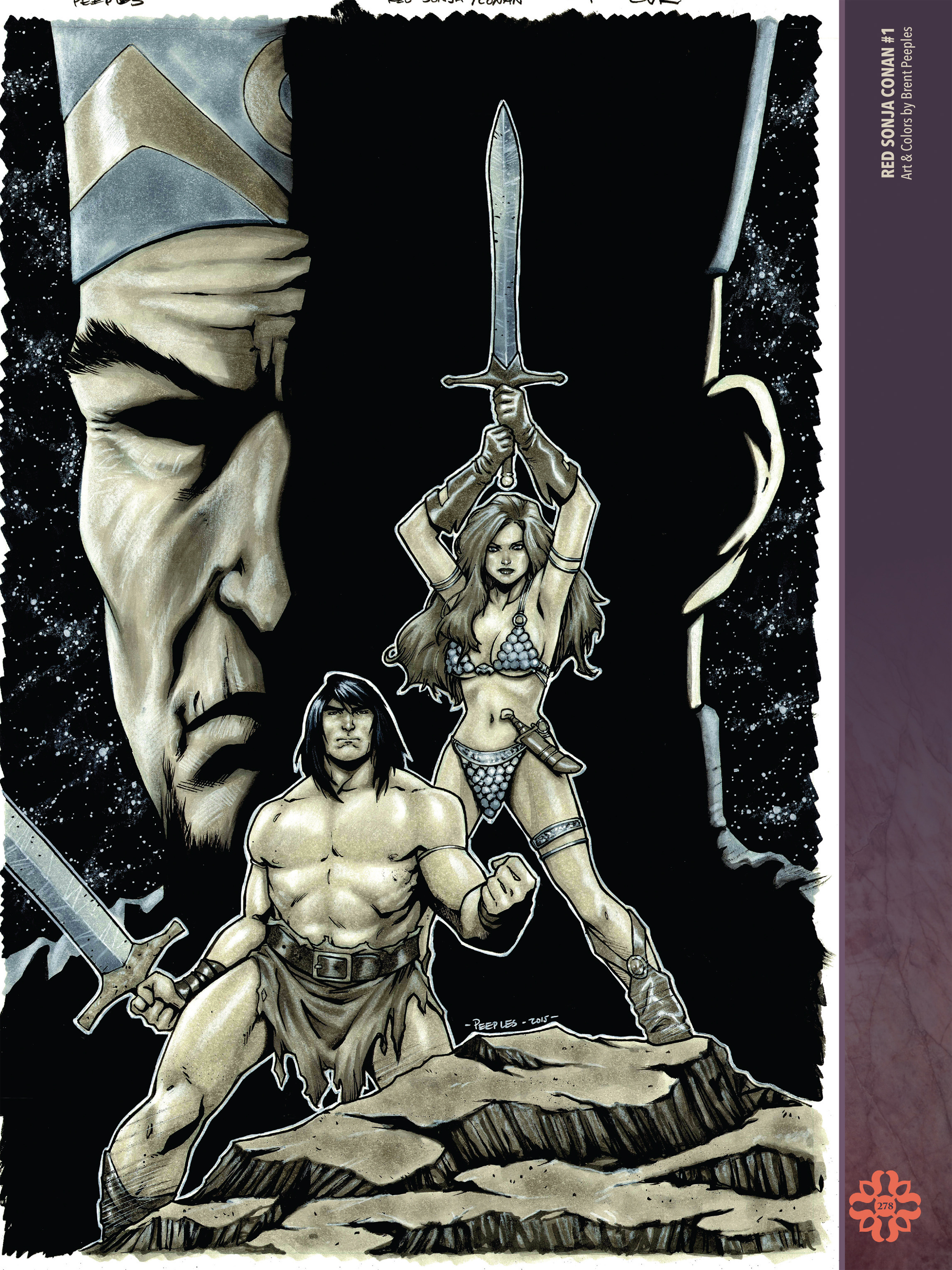 Read online The Art of Red Sonja comic -  Issue # TPB 2 (Part 3) - 79