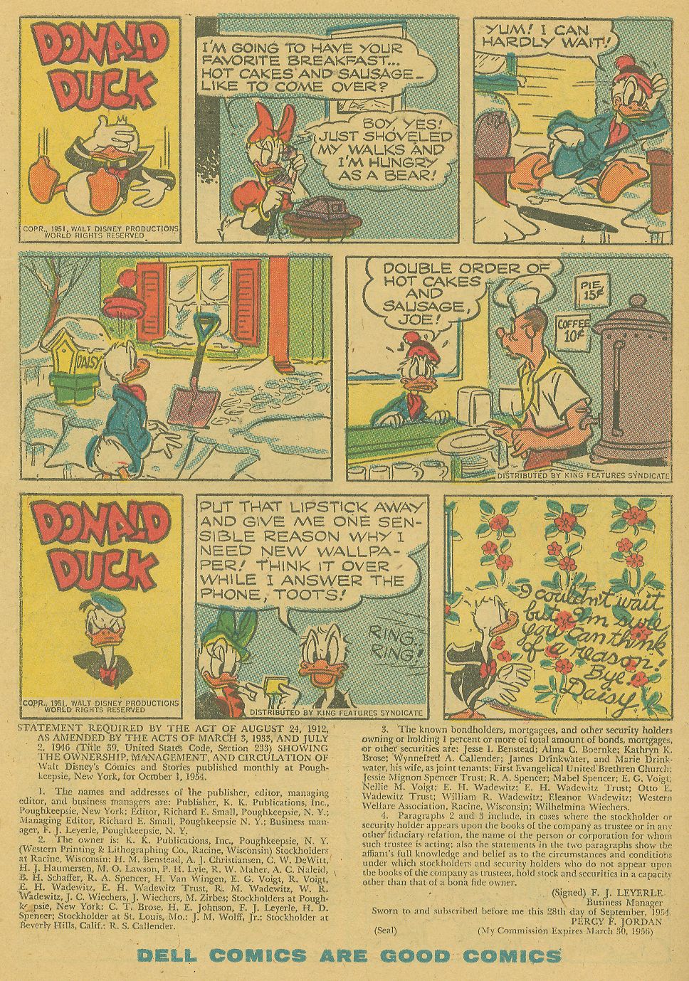 Read online Walt Disney's Comics and Stories comic -  Issue #171 - 34