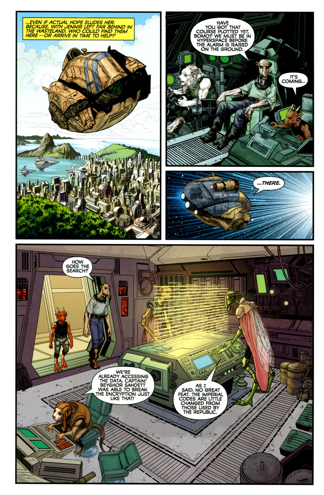 Read online Star Wars: Dark Times - Out of the Wilderness comic -  Issue #3 - 6