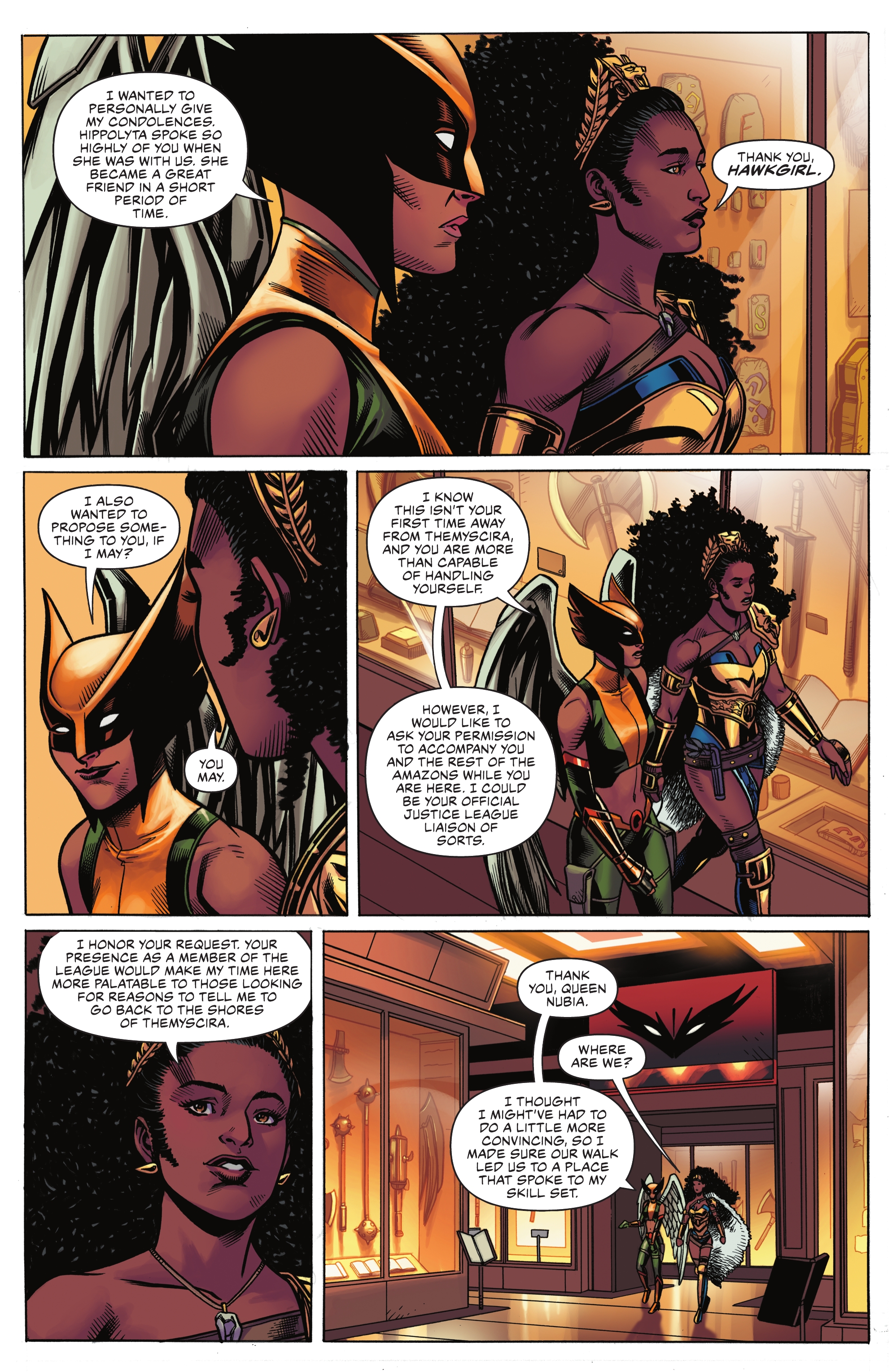 Read online Nubia: Queen of the Amazons comic -  Issue #1 - 16