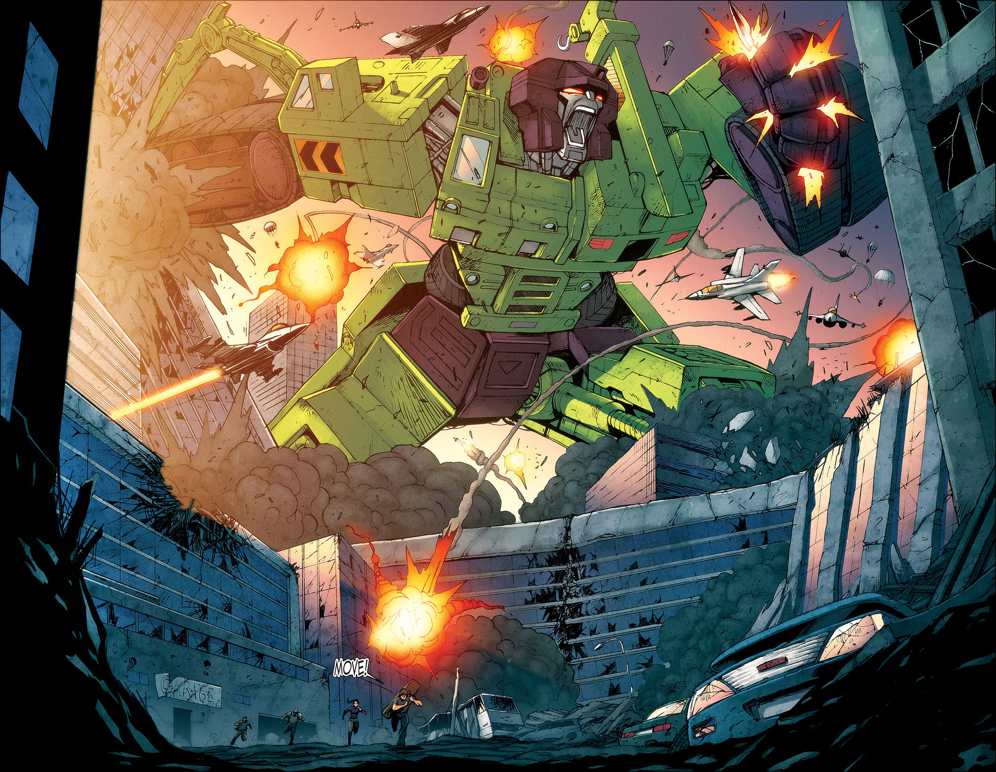 Read online The Transformers: All Hail Megatron comic -  Issue #11 - 4