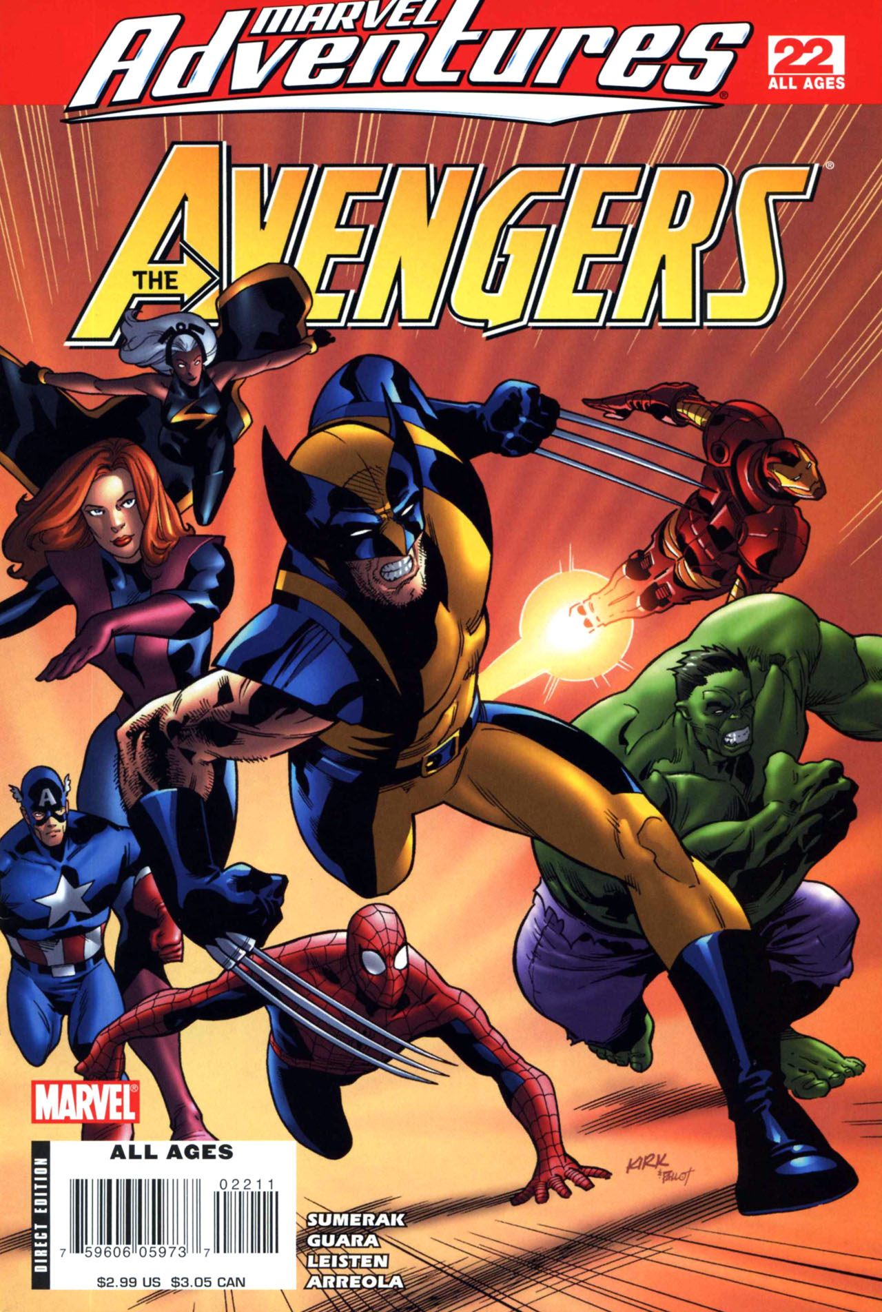 Read online Marvel Adventures The Avengers comic -  Issue #22 - 1