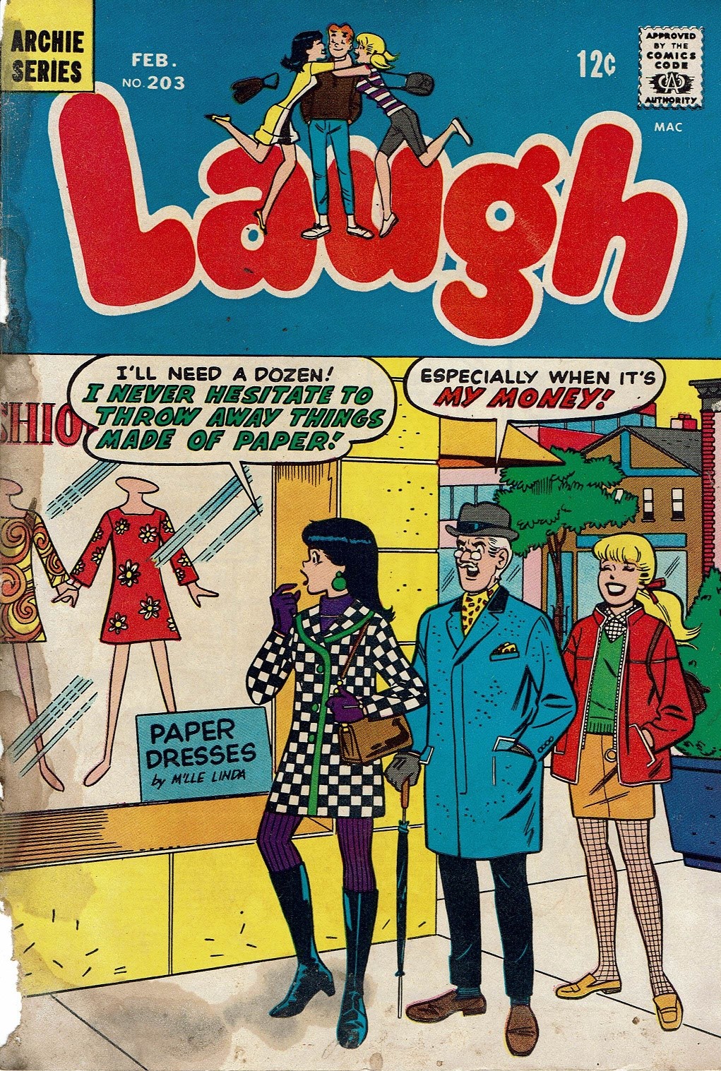 Read online Laugh (Comics) comic -  Issue #203 - 1