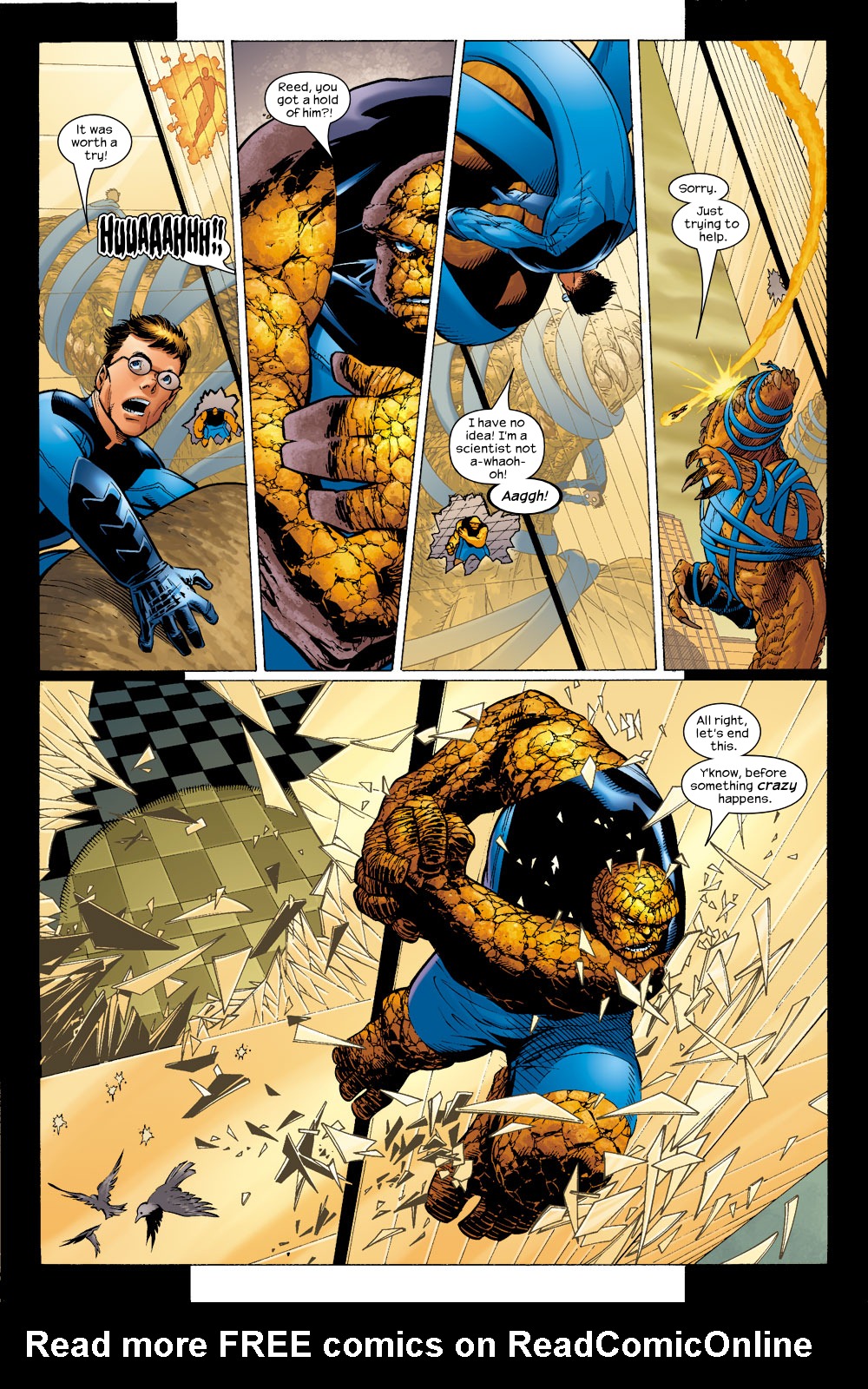 Read online Ultimate Fantastic Four (2004) comic -  Issue #5 - 8