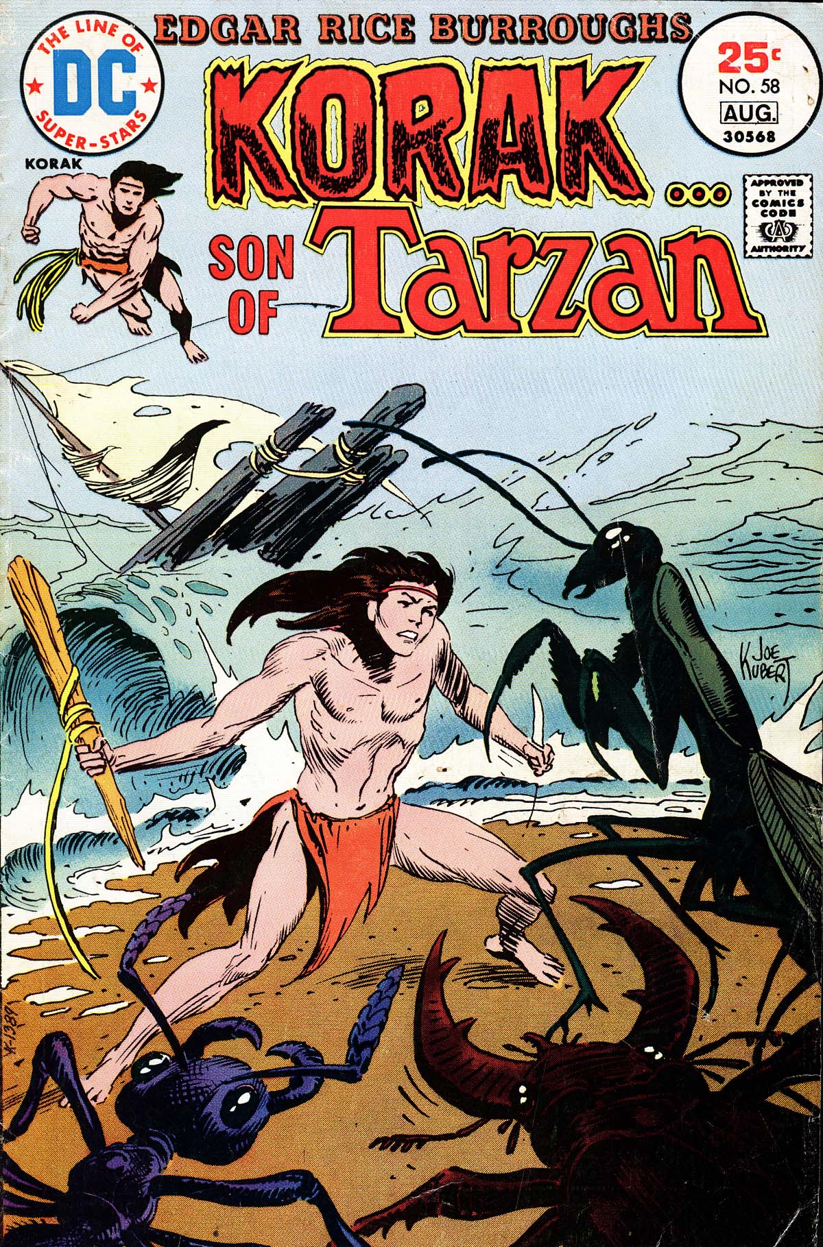 Read online Korak, Son of Tarzan (1972) comic -  Issue #58 - 1