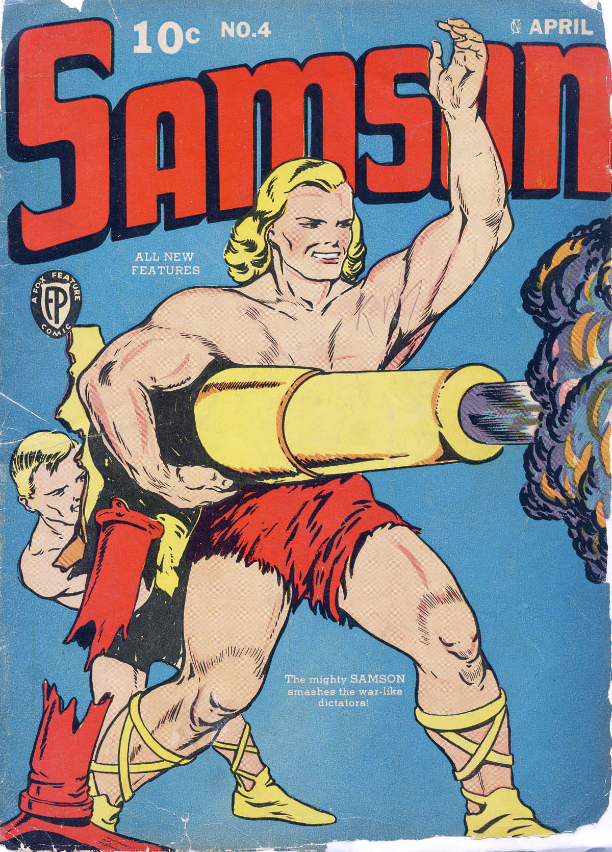 Read online Samson (1940) comic -  Issue #4 - 1