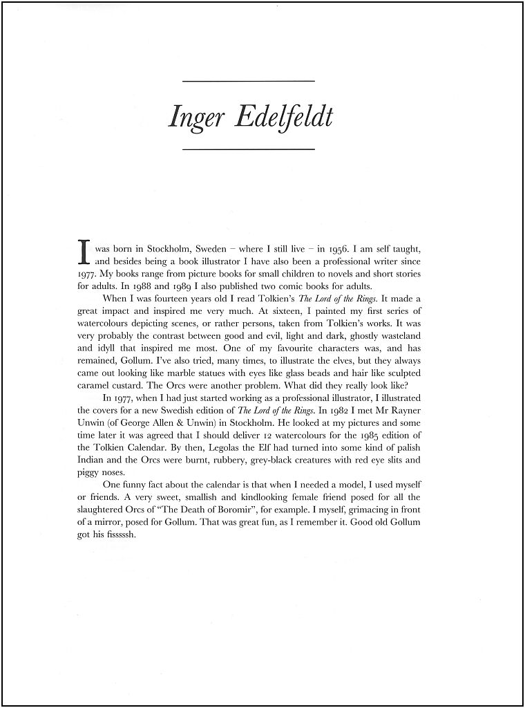 Read online Tolkien's World - Paintings of Middle-Earth comic -  Issue # TPB (Part 2) - 30